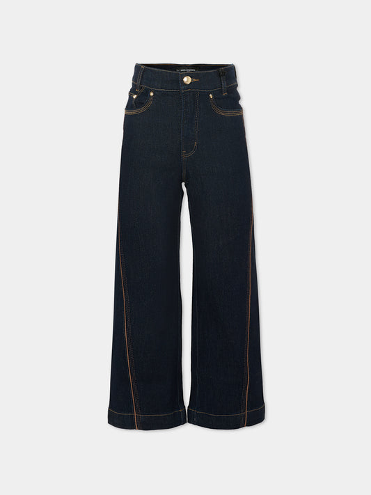 Jeans denim per bambina con logo,Karl Lagerfeld Kids,Z30935 Z10