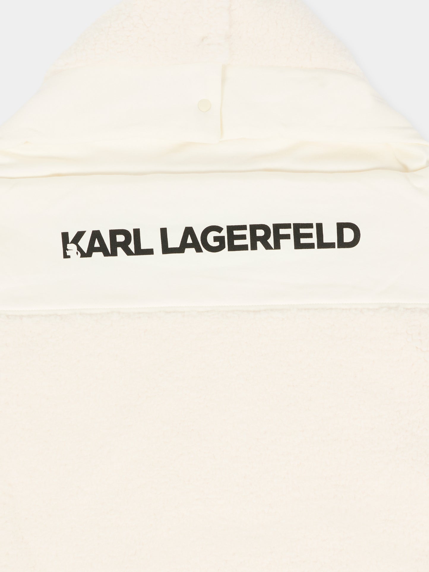 Sacco nanna avorio per neonati con logo,Karl Lagerfeld Kids,Z30997 195