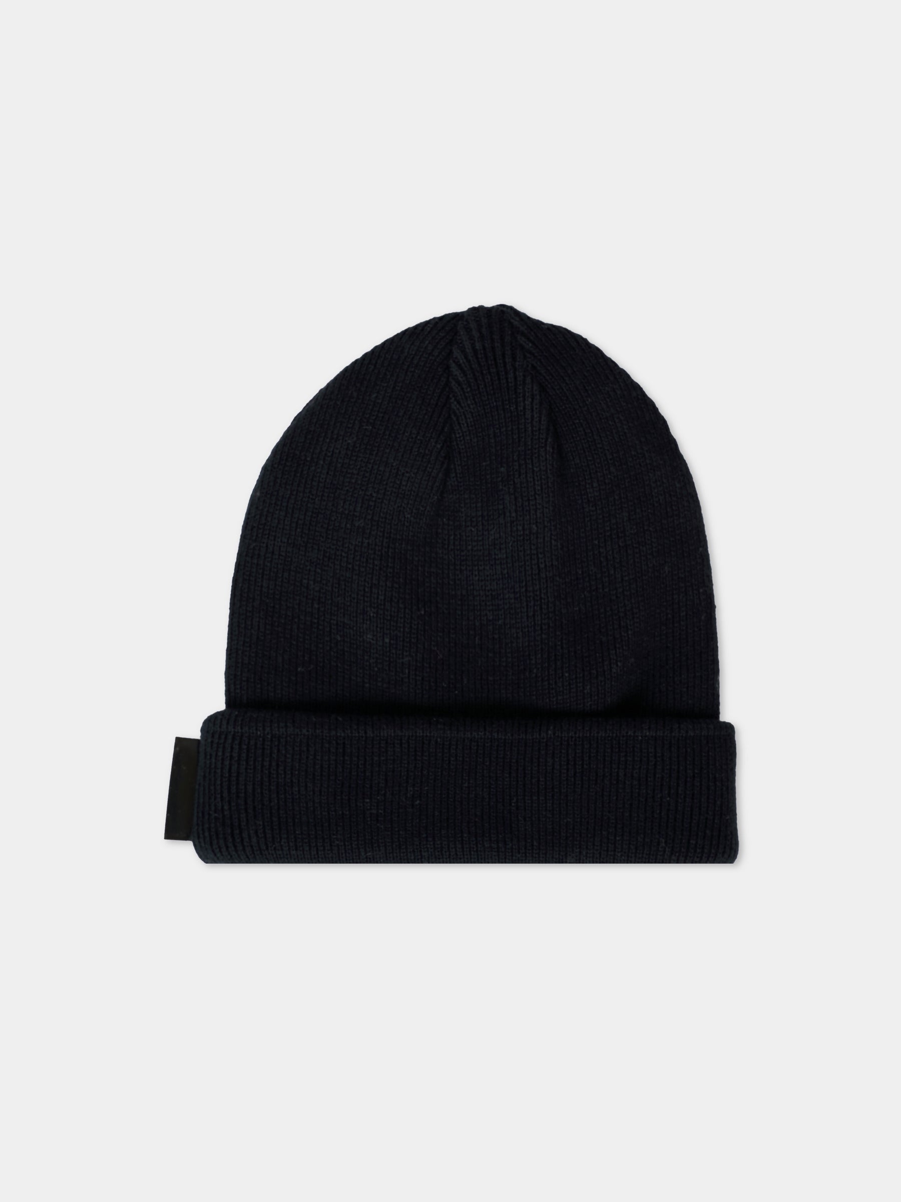 Berretto nero per neonato con Karl Lagerfeld,Karl Lagerfeld Kids,Z31004 09B