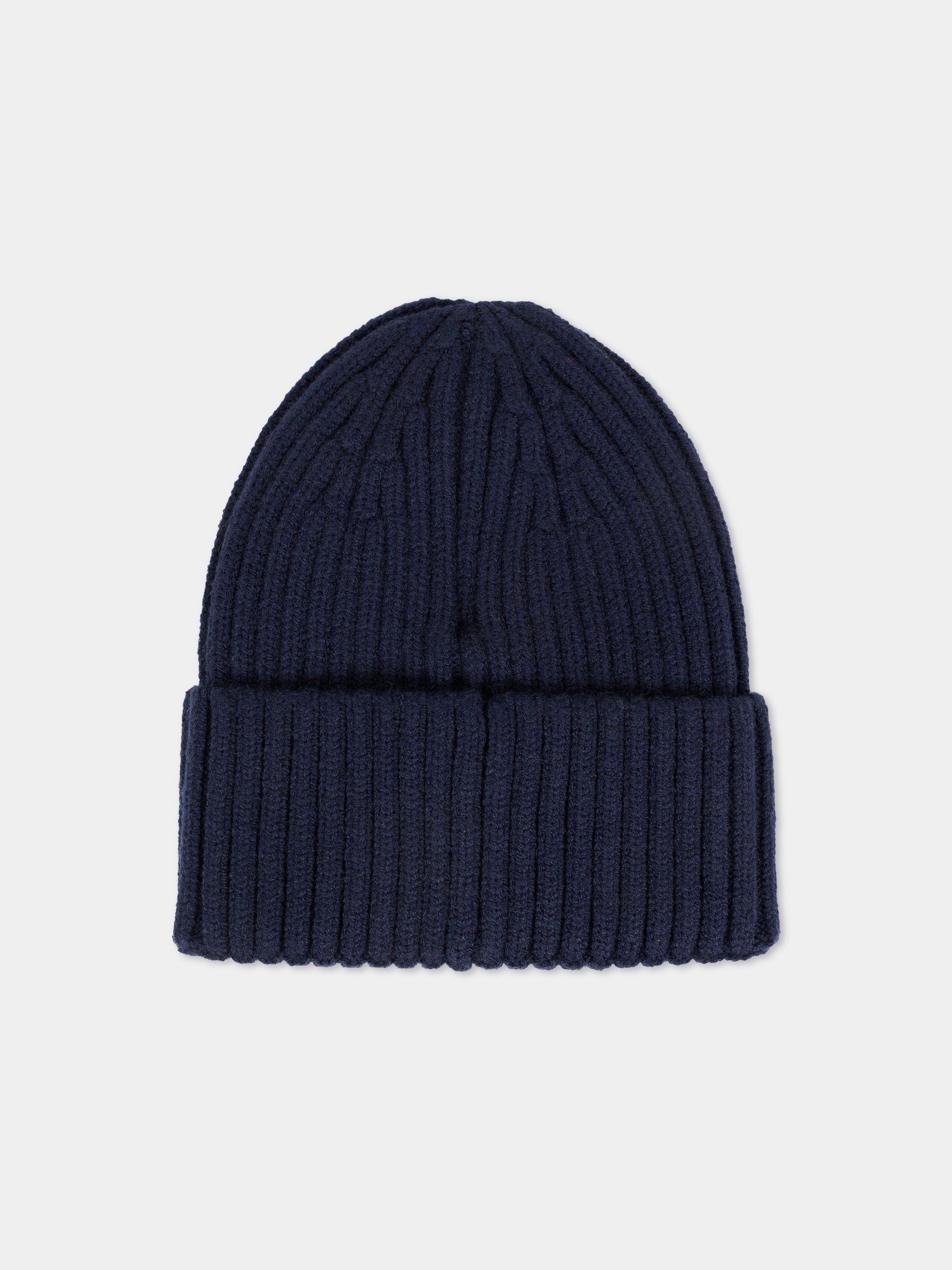 Berretto blu per bambino con logo,Timberland,T60755 85T