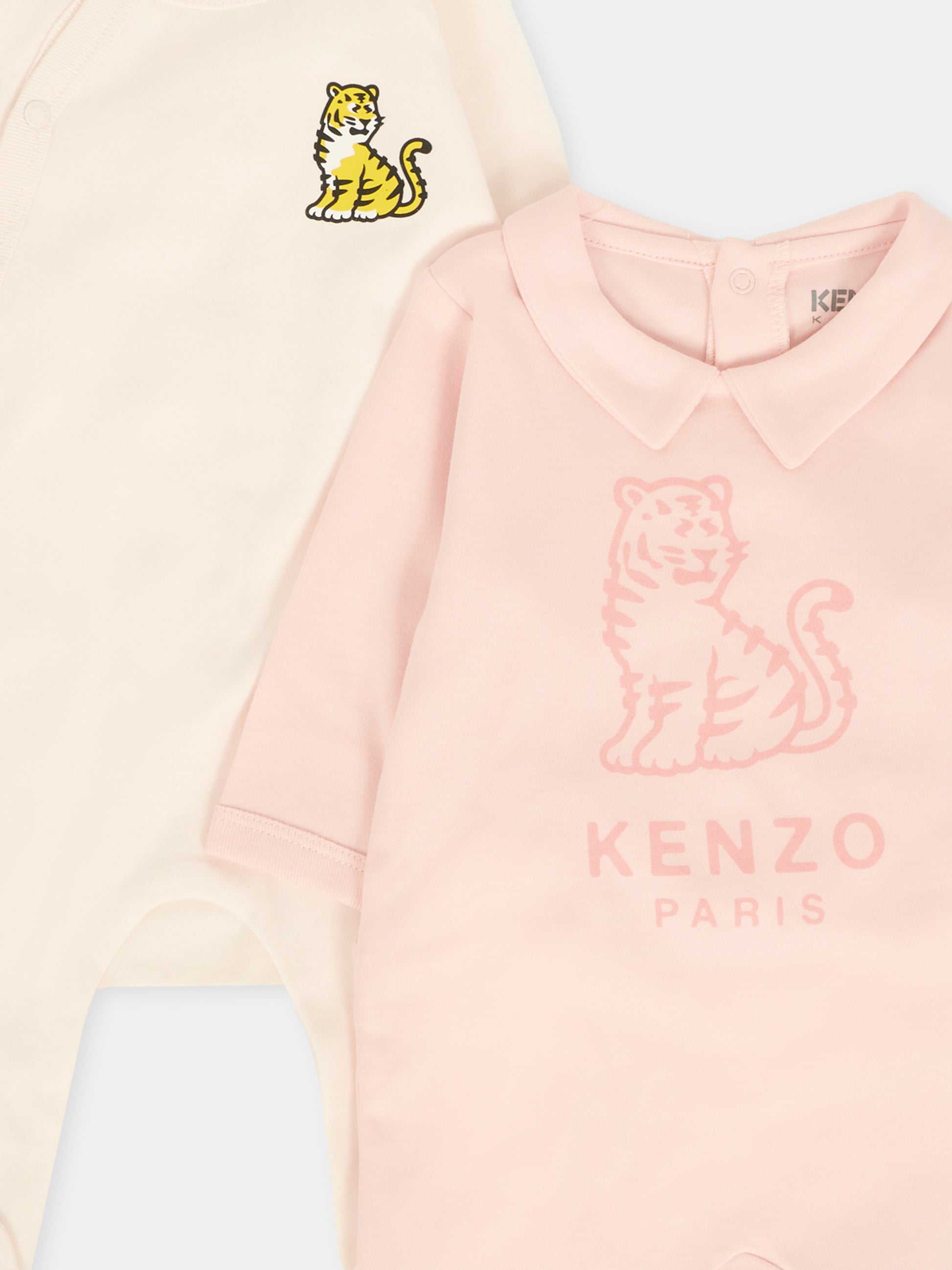Set tutina rosa per neonata con Kotora,Kenzo Kids,K61253 47R