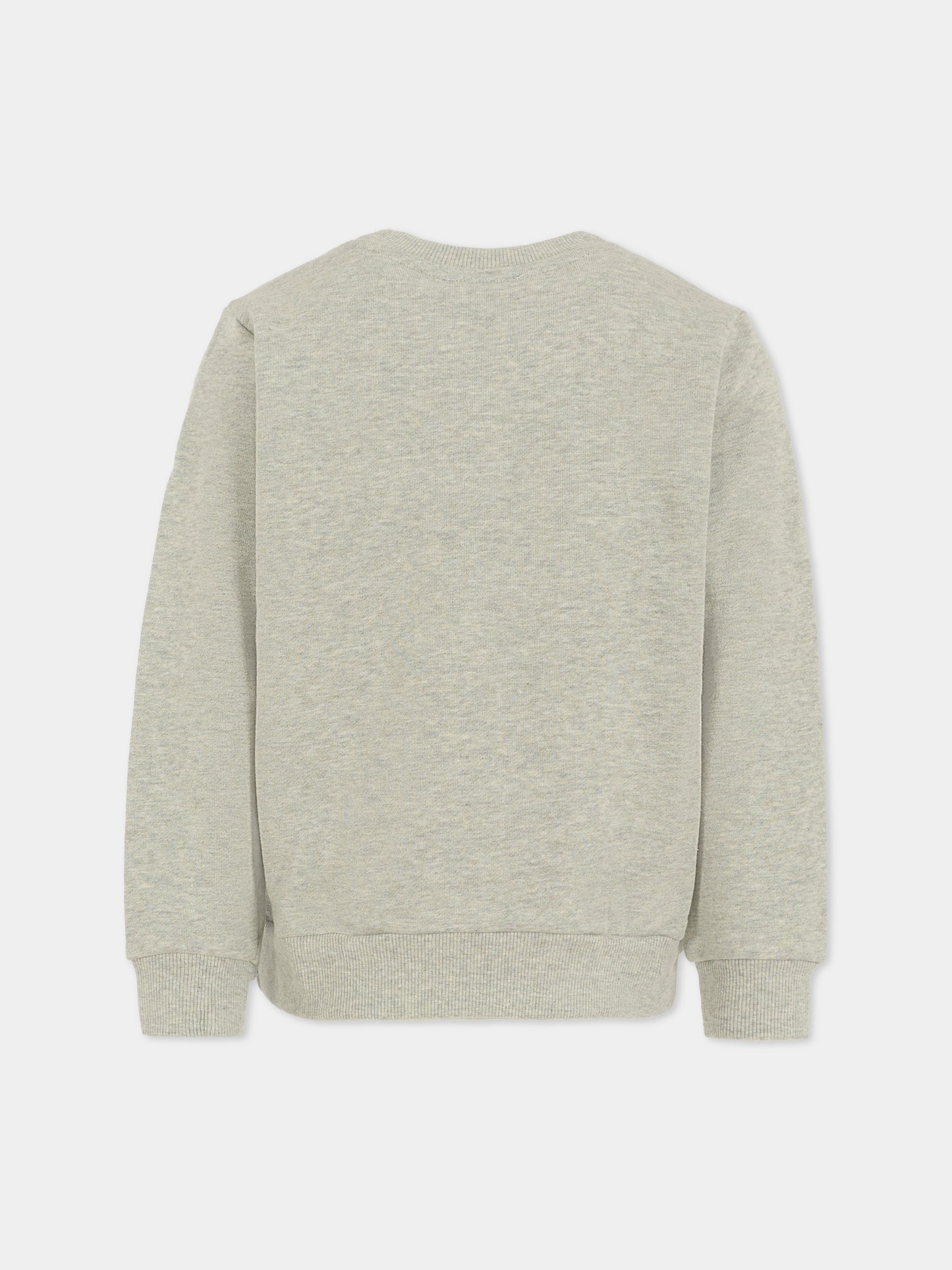 Felpa grigia per bambini con Lucky Tiger,Kenzo Kids,K61509 A55