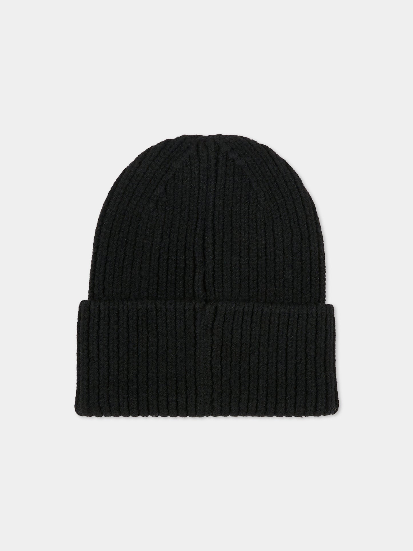Berretto nero per bambino con logo,Hugo,G00545 09B