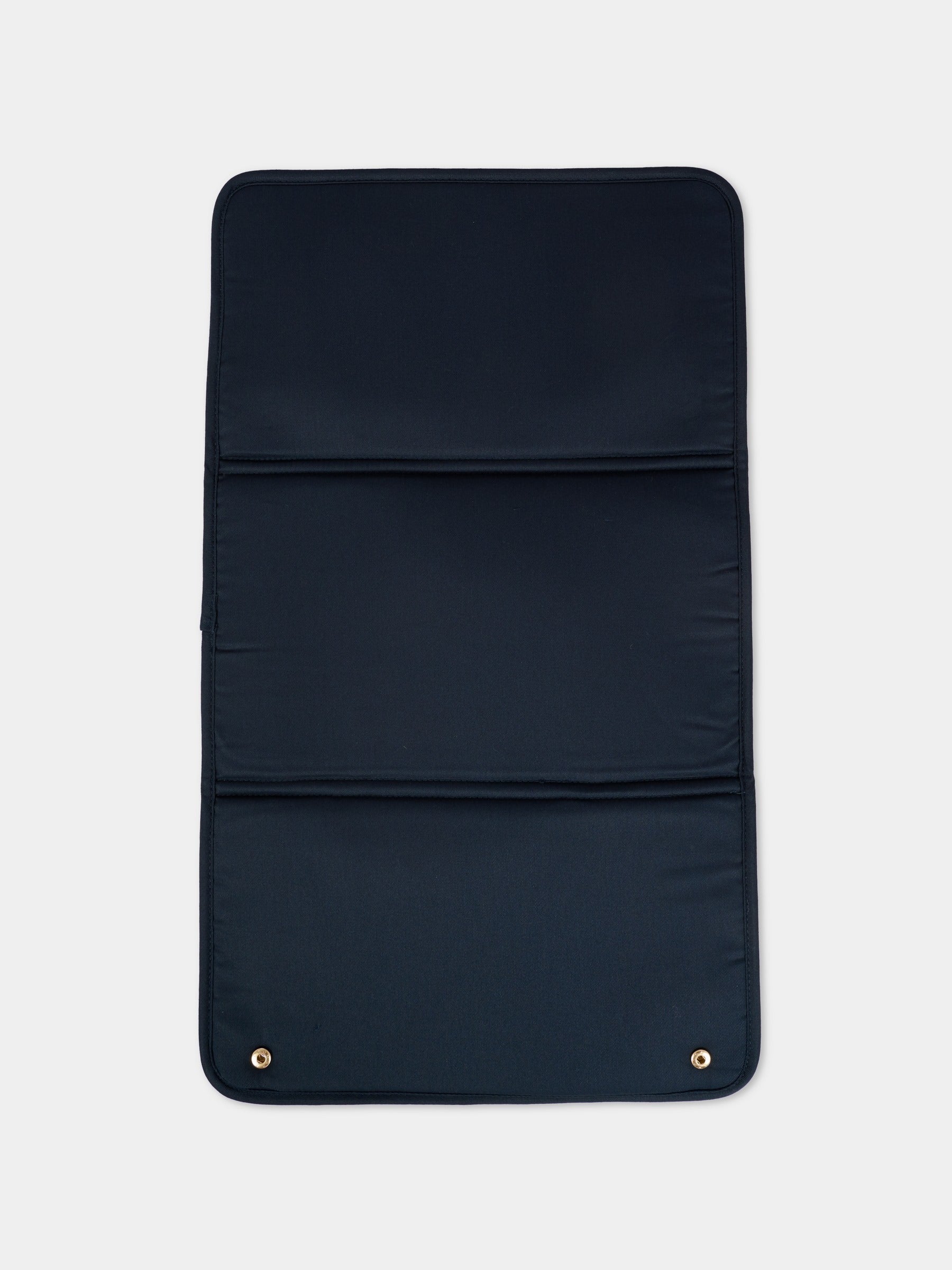 Borsa mamma blu per neonati con logo,Chloé Kids,C20764 859