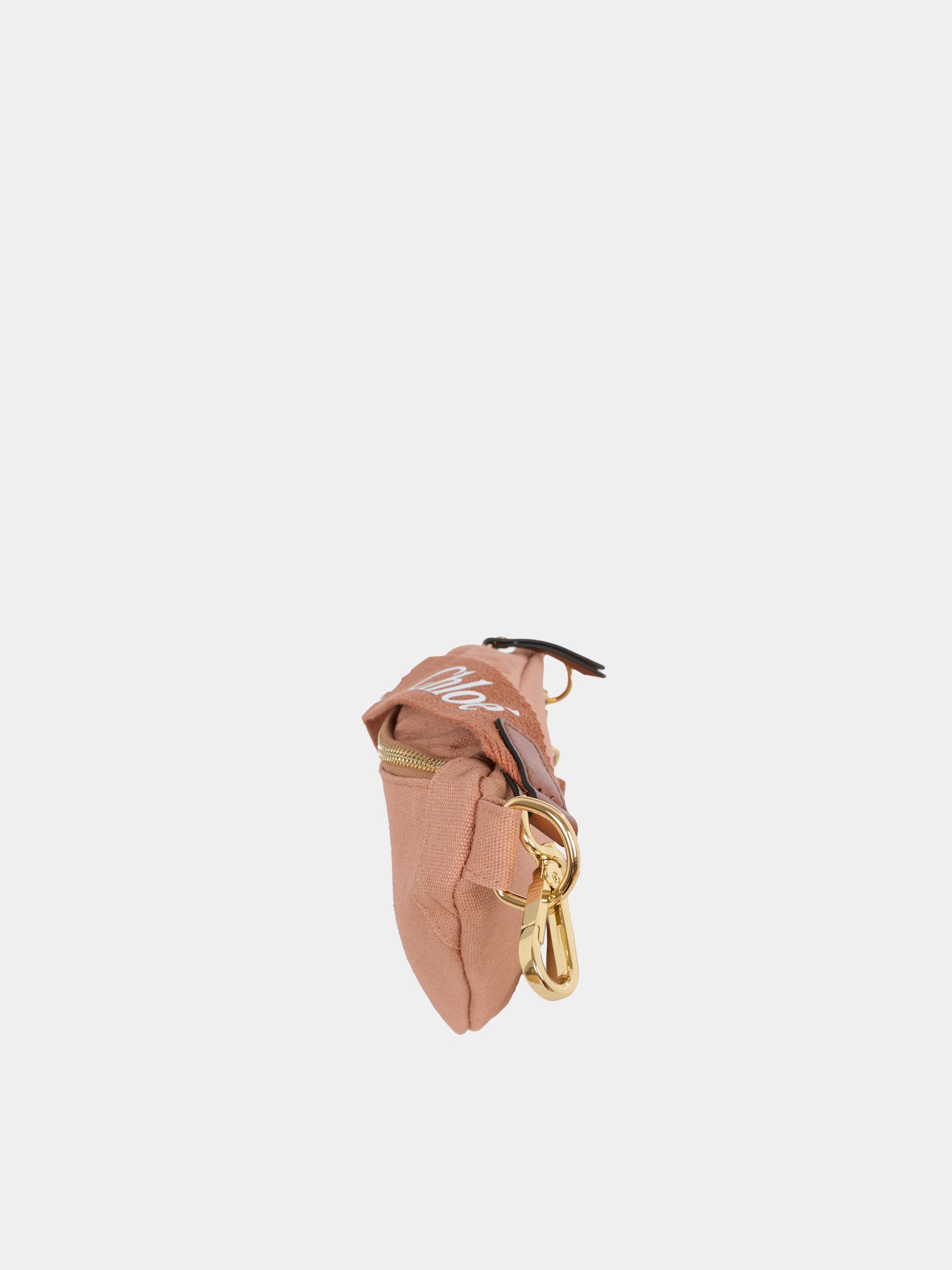 Marsupio marrone per bambina con logo,Chloé Kids,C20685 360