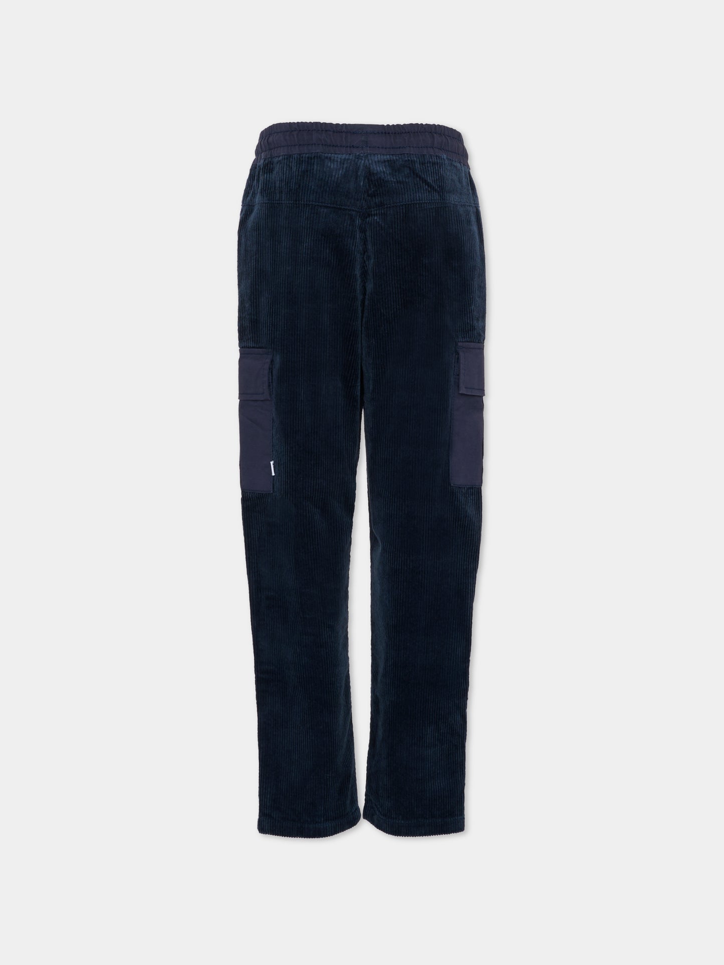 Pantaloni blu per bambino con logo,Boss,J52303 849