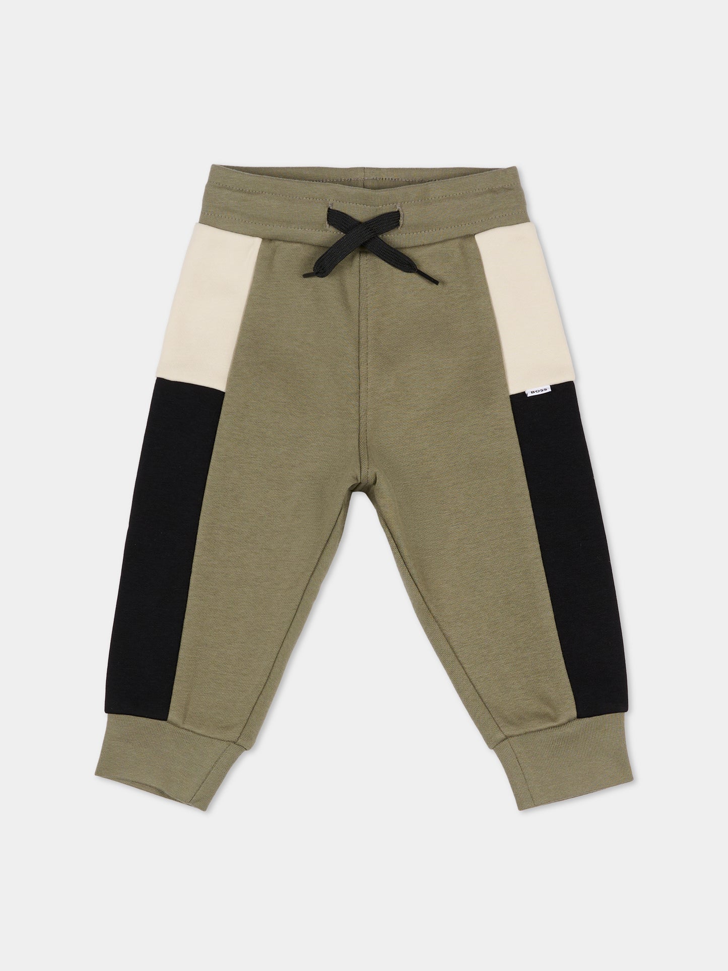 Pantaloni verdi per neonato,Boss,J52429 724