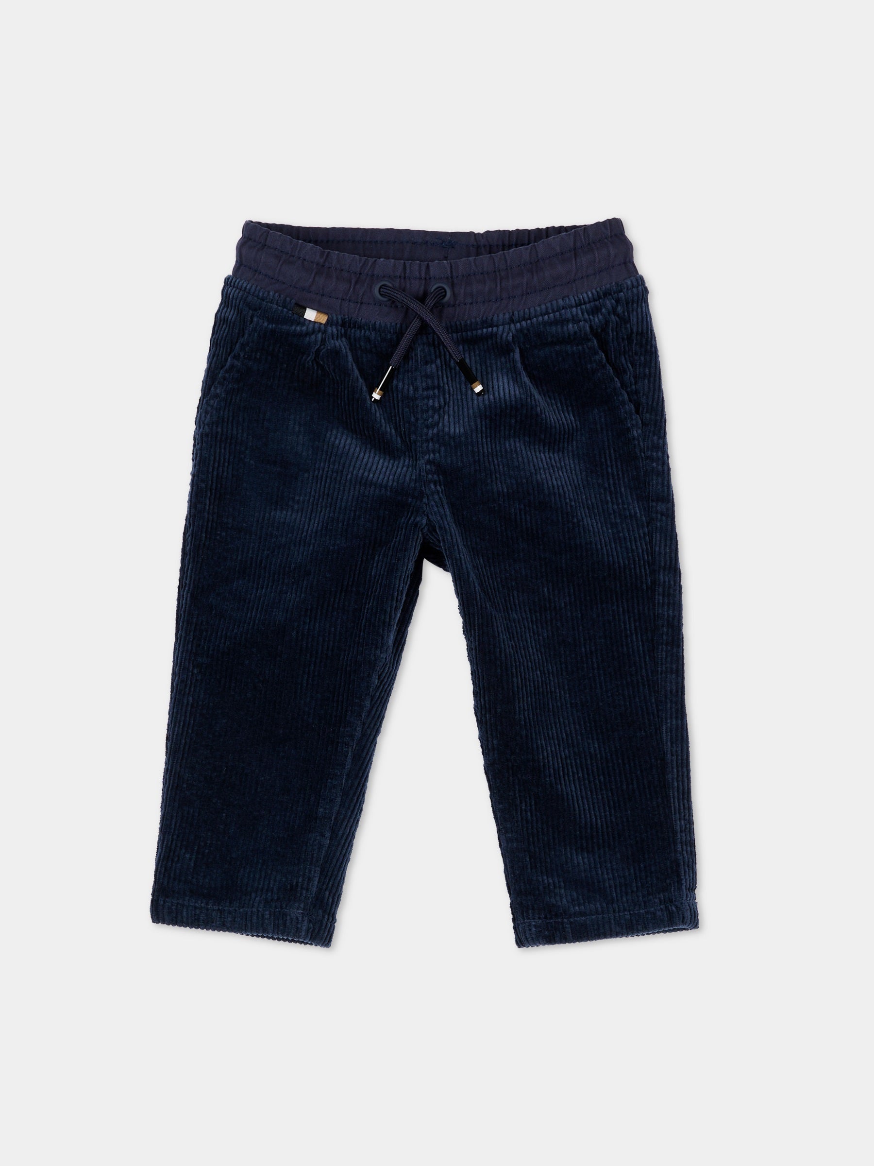 Pantaloni blu per neonato,Boss,J52438 849