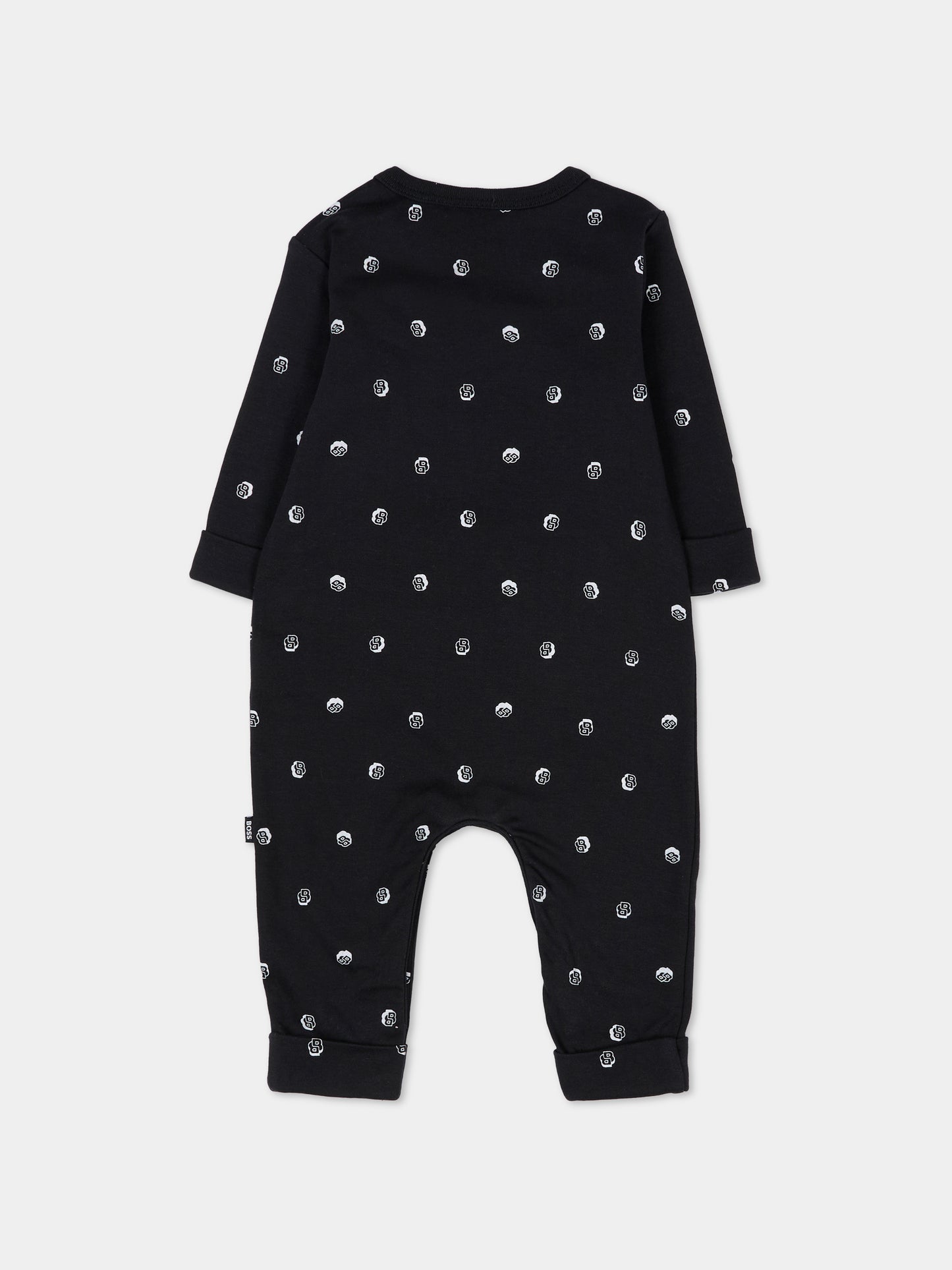 Set tutina blu per neonato con logo,Boss,J52541 09B