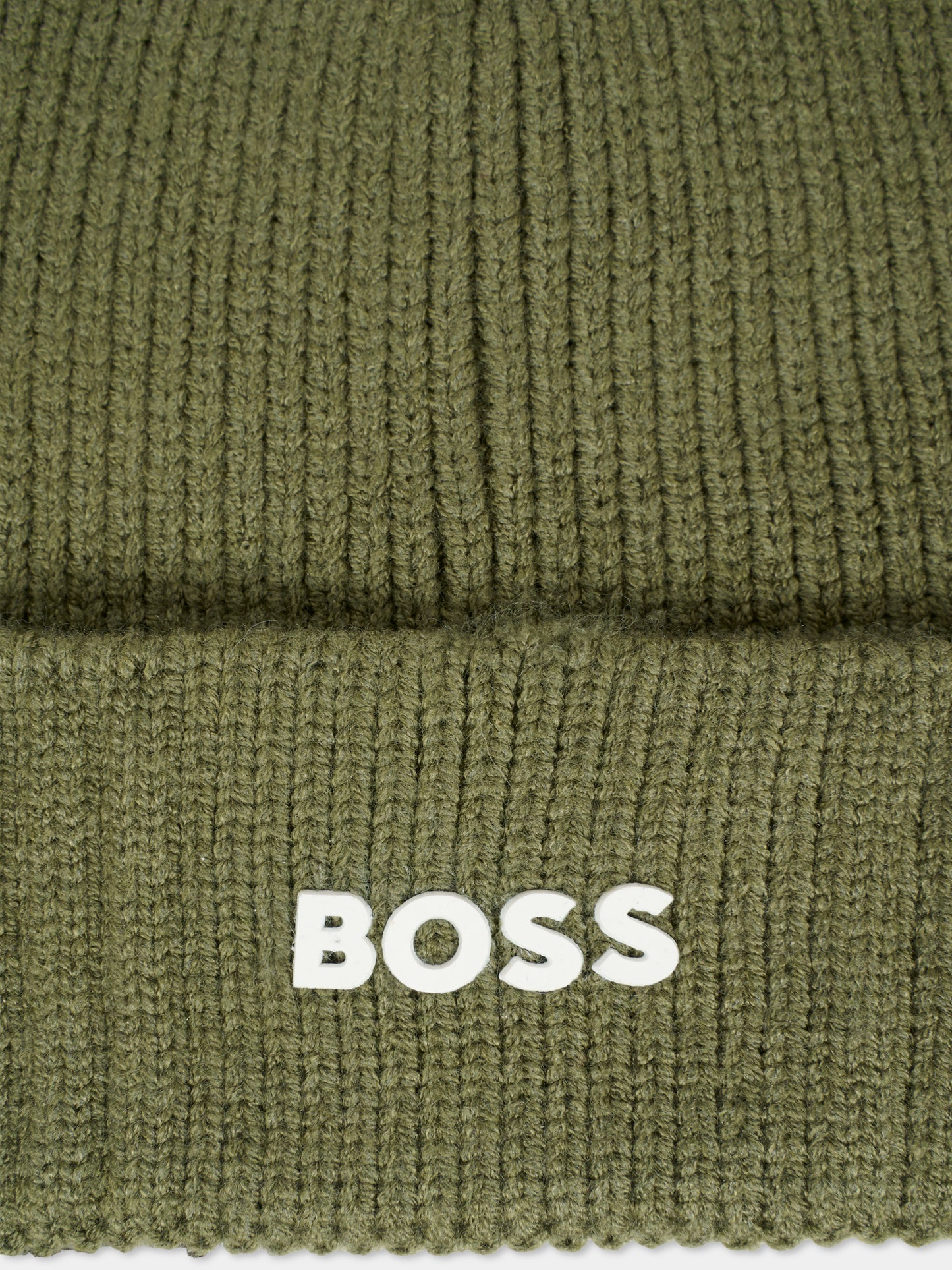 Berretto verde per bambino con logo,Boss,J52616 724