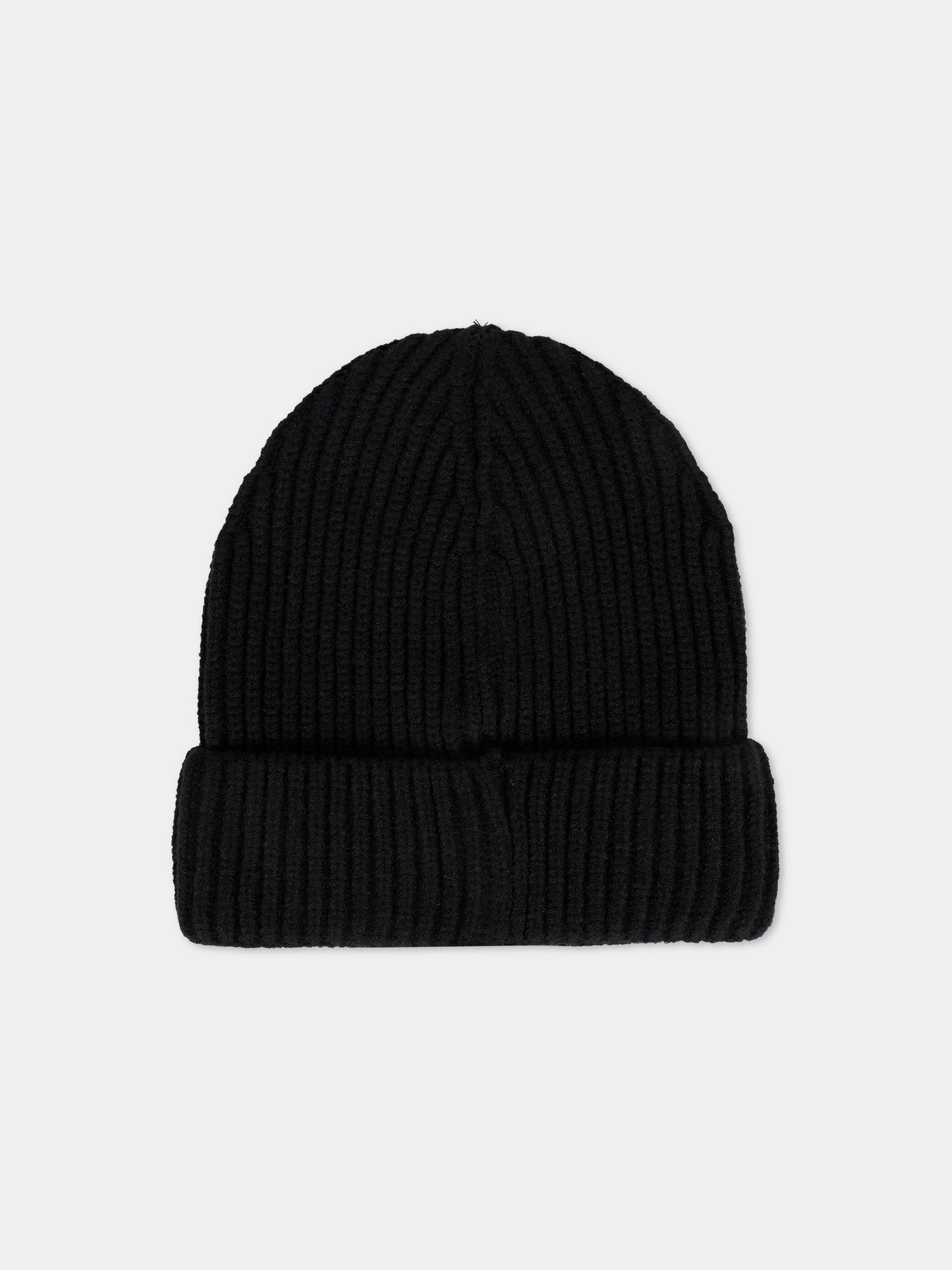 Berretto nero per bambino con patch,Boss,J52618 09B