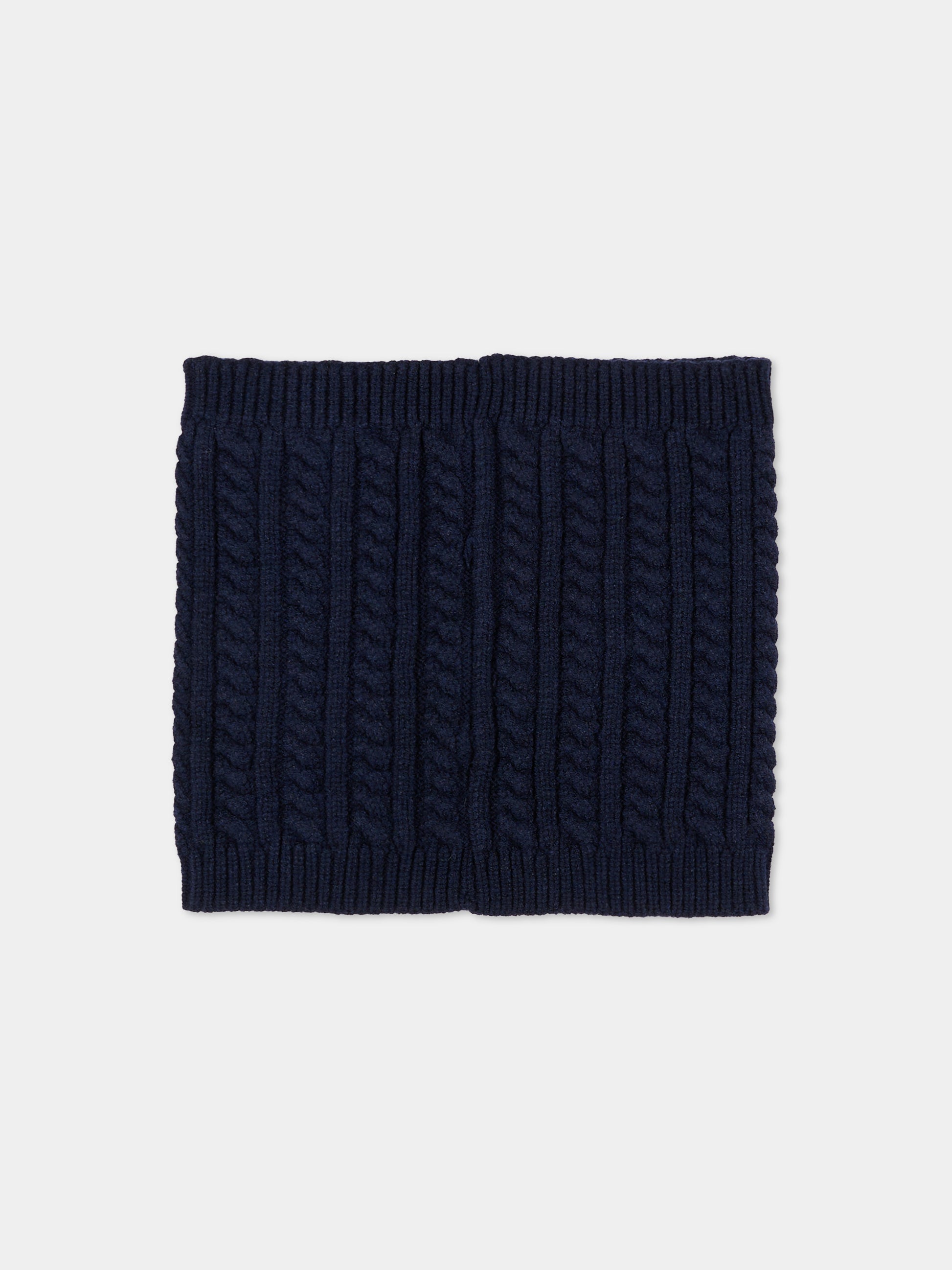 Sciarpa blu per bambino con logo,Boss,J52668 849