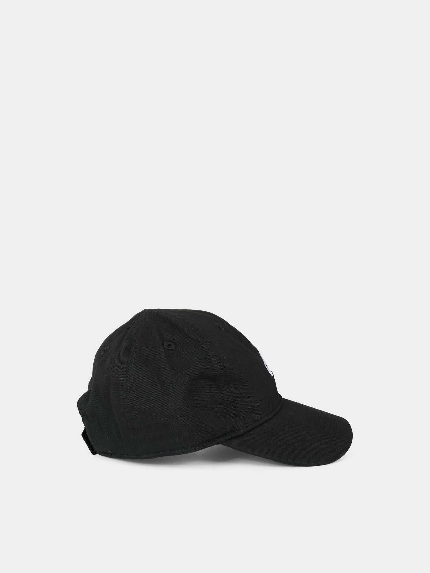 Cappello nero per bambini con logo bianco,Nike,8A2902 023