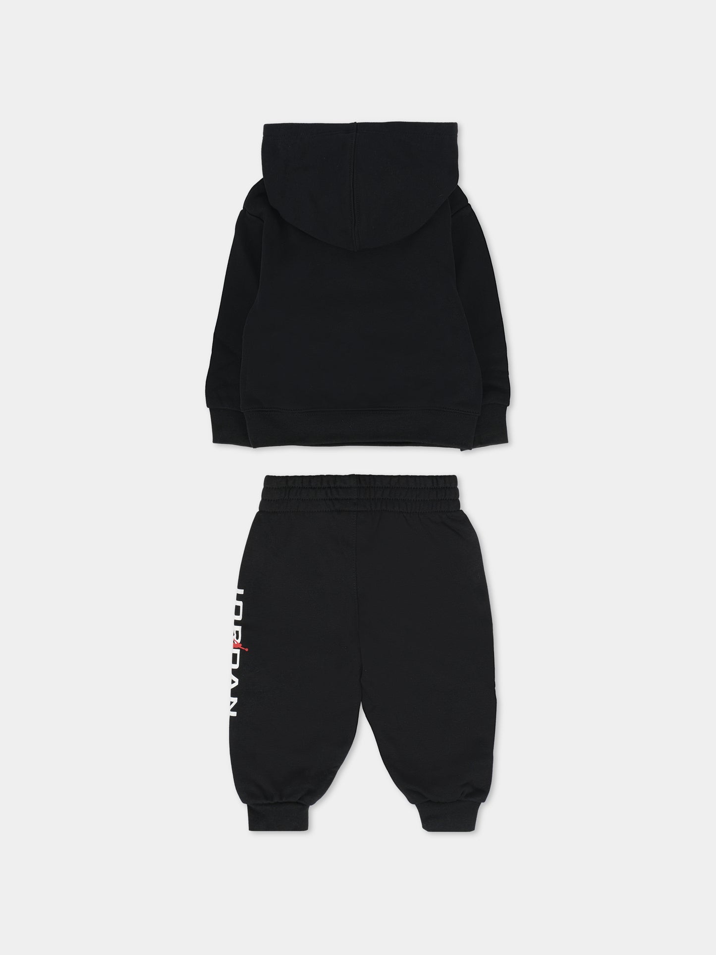 Completo nero per neonato con jumpman,Jordan,65F270 023