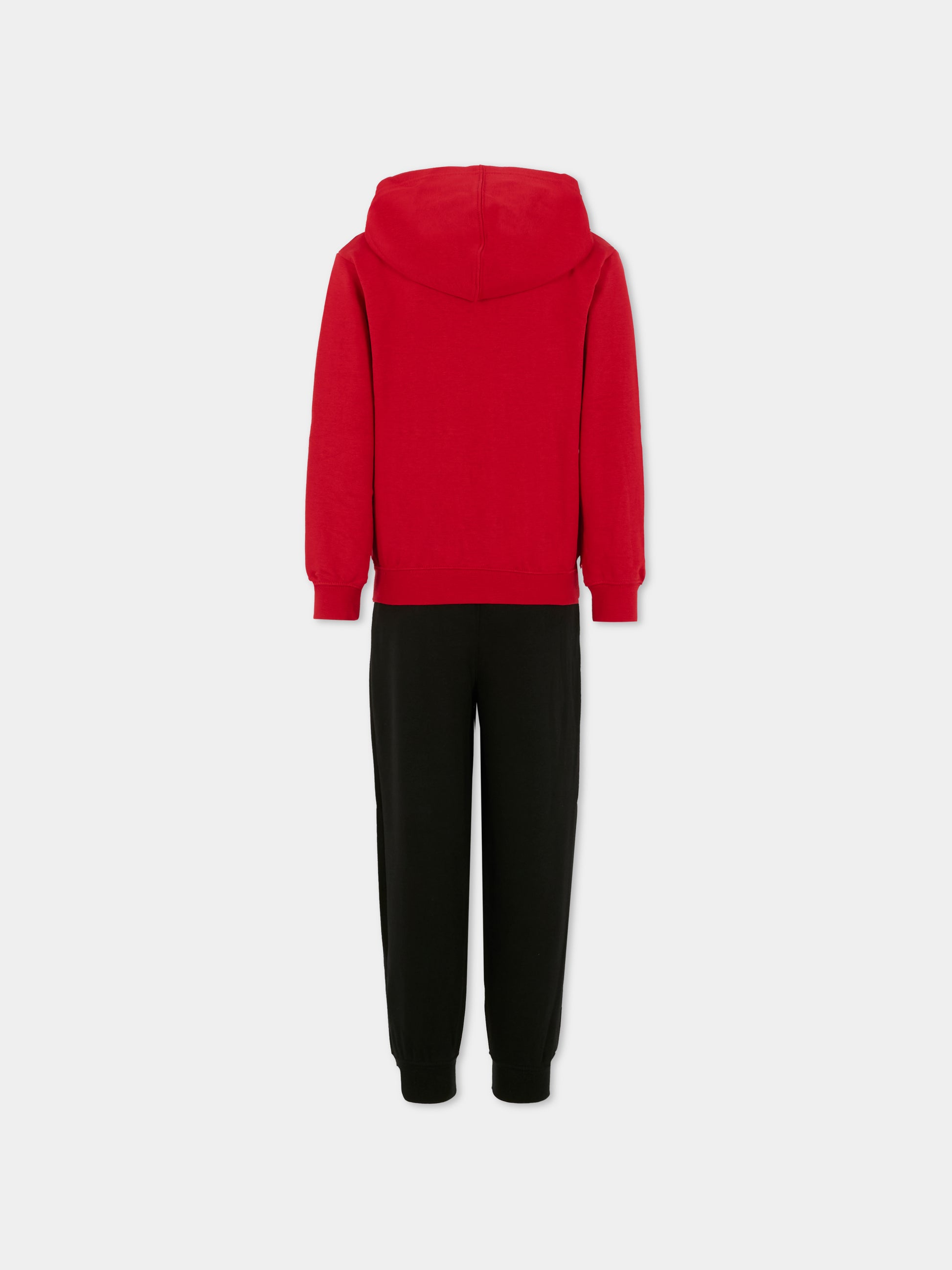 Completo nero per bambino con jumpman,Jordan,85F124 023