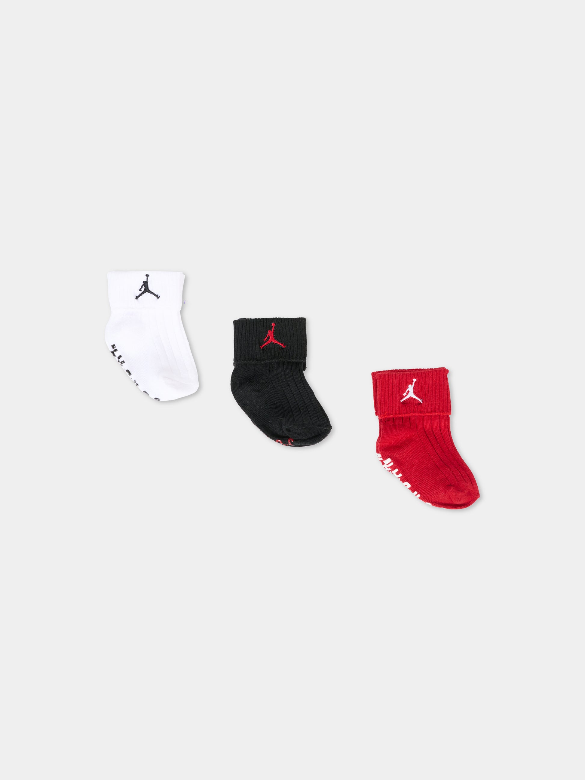 Set calzini multicolor per neonati con jumpman,Jordan,NJ0771 R78