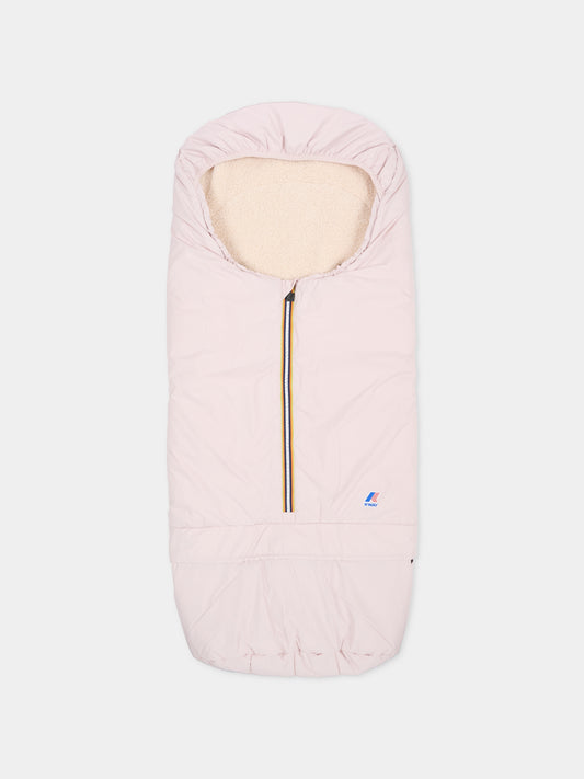 Sacco nanna Nourine rosa per neonata,K-way,K81463W W7G