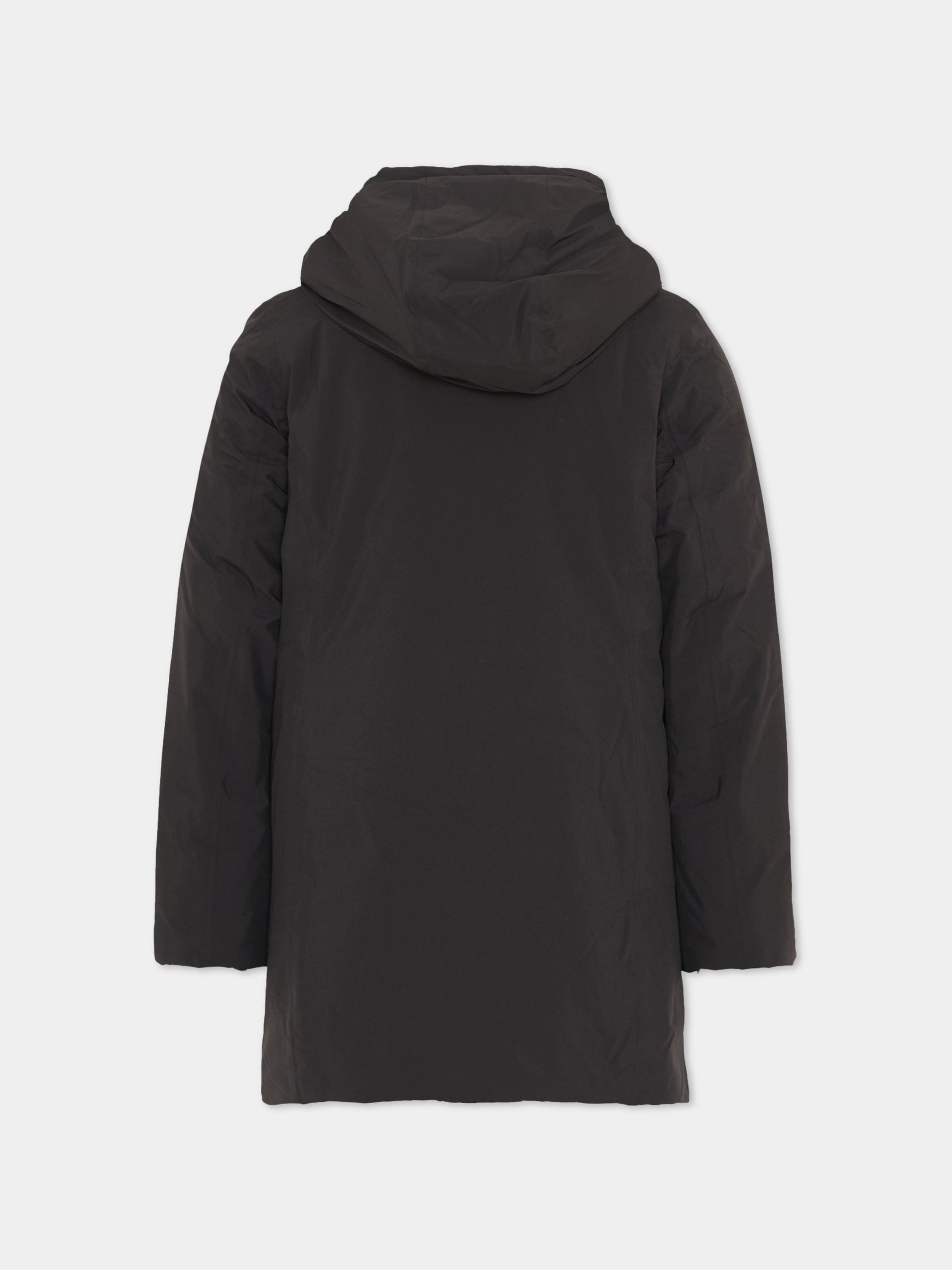 Parka Denise Marmotta nero per bambini con logo,K-way,K41383W AL8