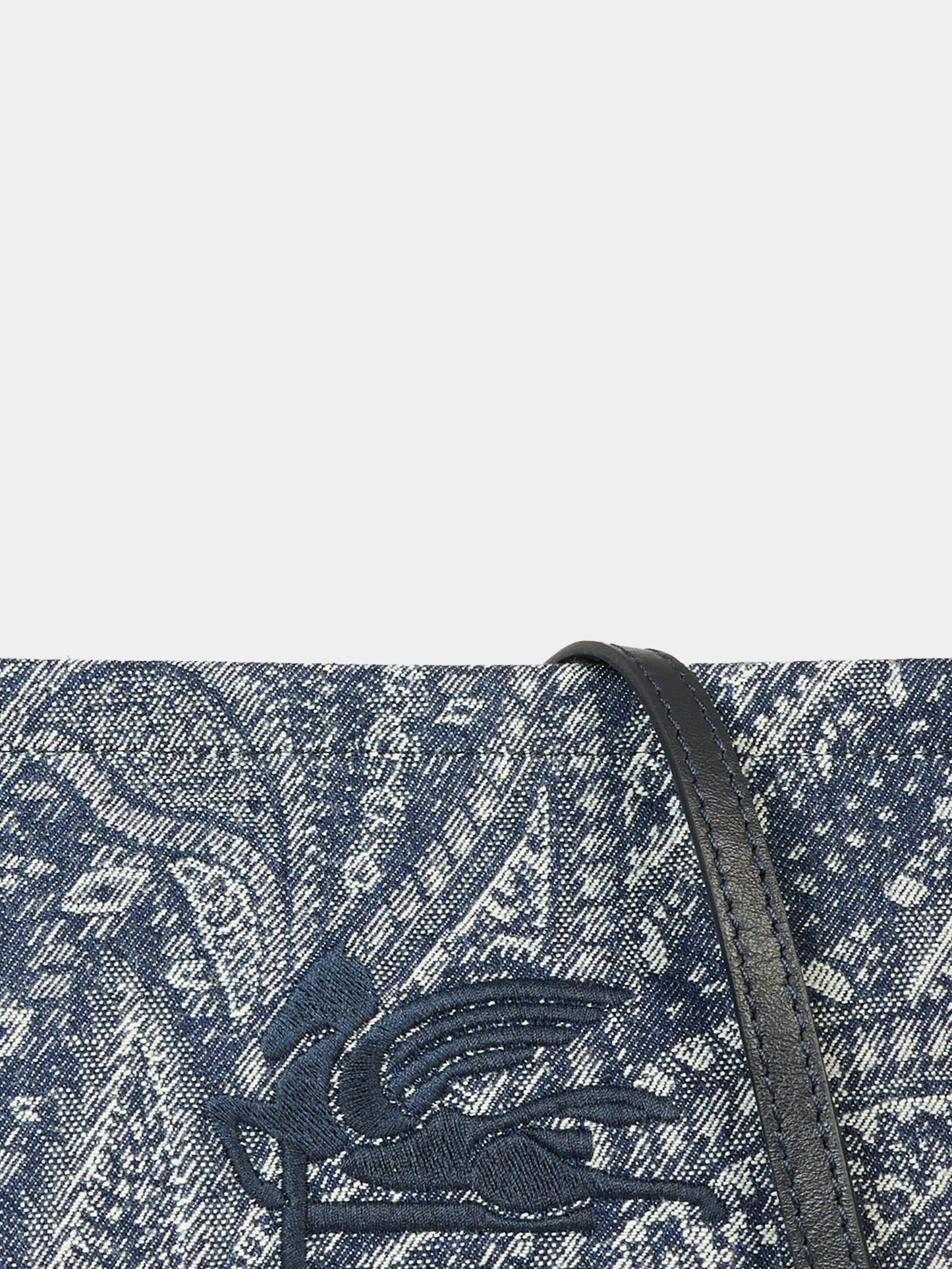 Borsa blu per bambina con Pegaso,Etro,GX0B28 D0122 620BC