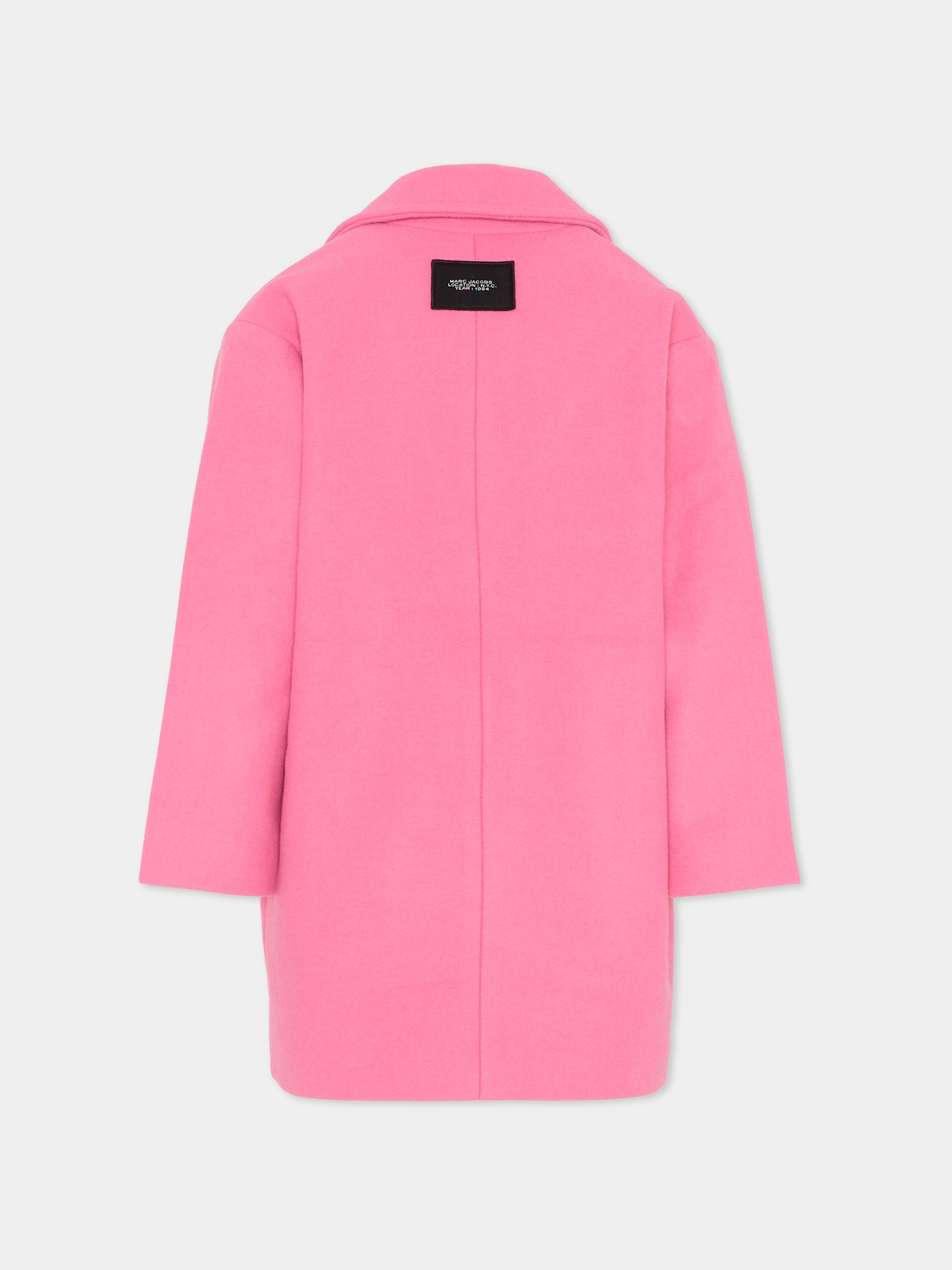 Cappotto rosa per bambina con pietre,Marc Jacobs,W60565 490