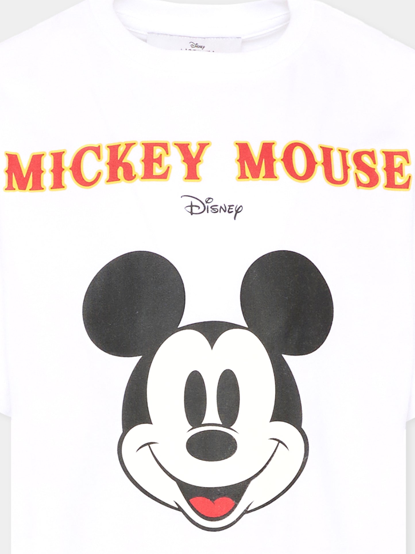 T-shirt bianca per bambini con Topolino,Marc Jacobs,W60588 10P