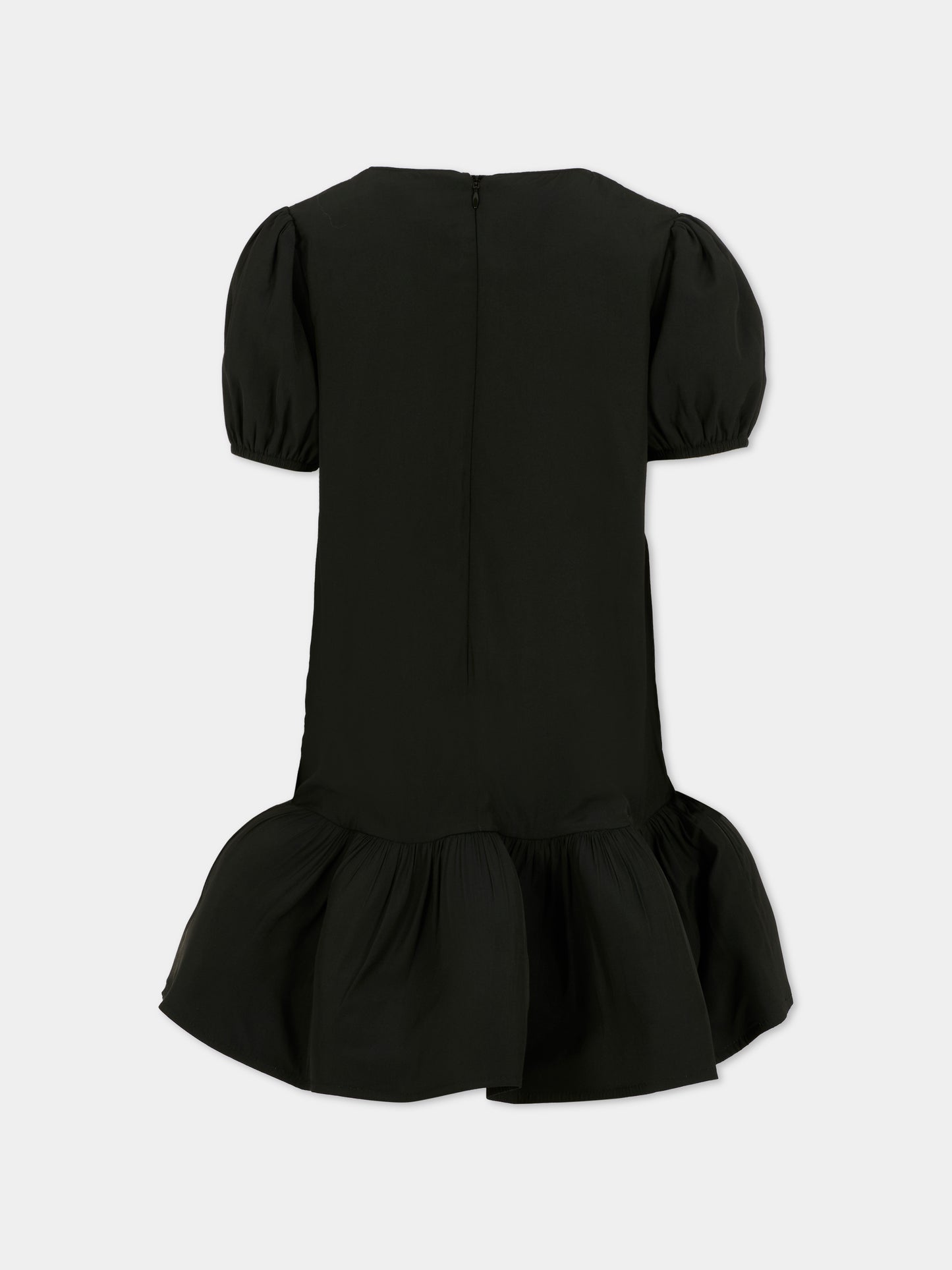 Vestito nero per bambina con fiocco,Marc Jacobs,W60616 09B