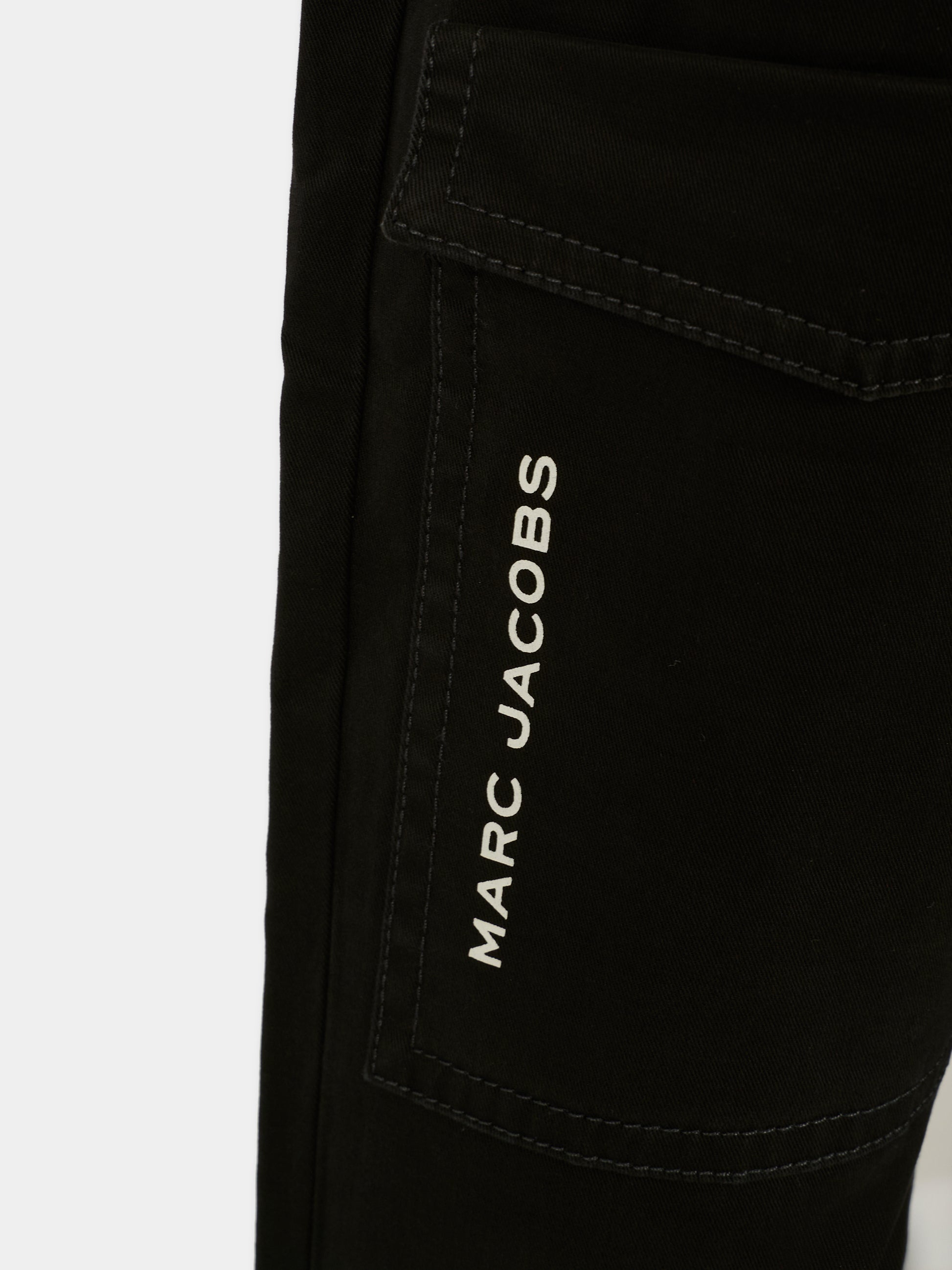 Pantaloni neri per bambino con logo,Marc Jacobs,W60649 09B