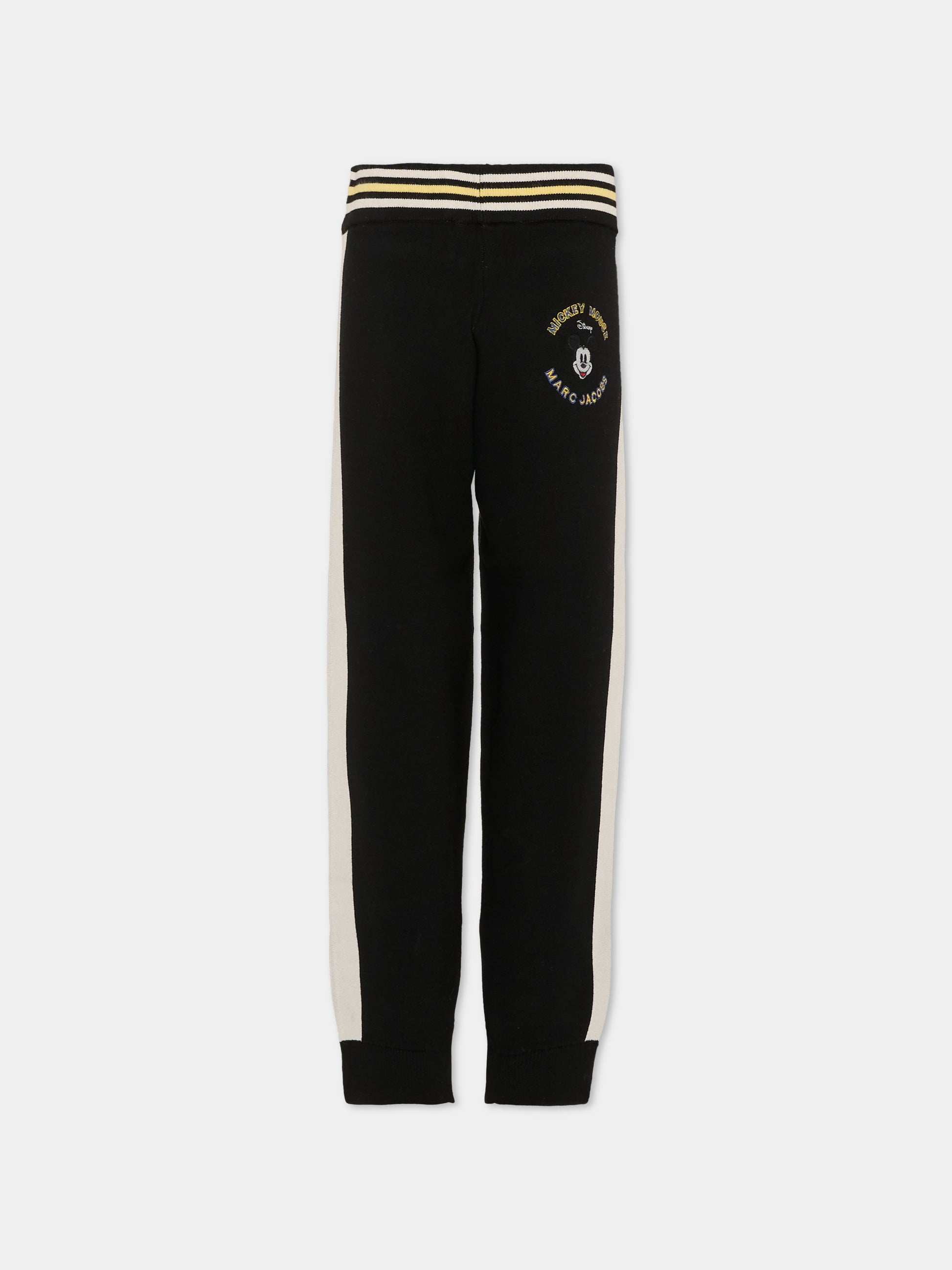 Pantaloni neri per bambino con Topolino,Marc Jacobs,W60650 09B