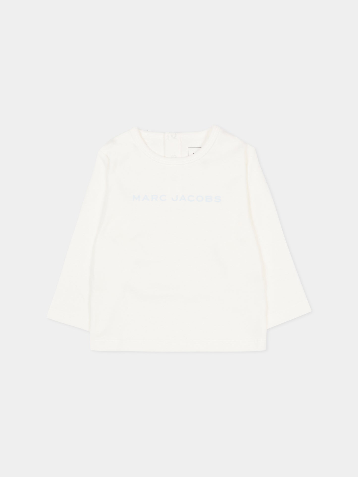 Completo reversibile celeste per neonato con logo,Marc Jacobs,W60660 791