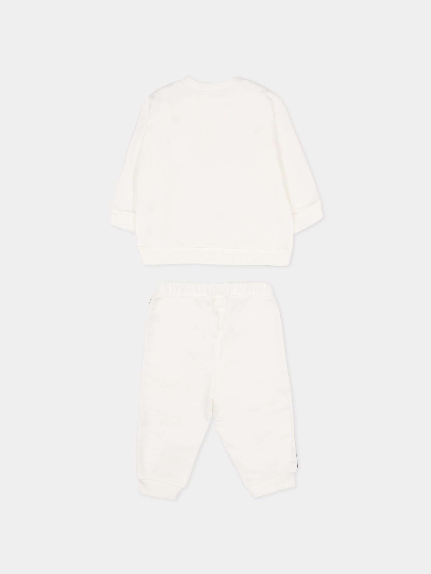 Completo avorio per neonato con logo,Marc Jacobs,W60663 126