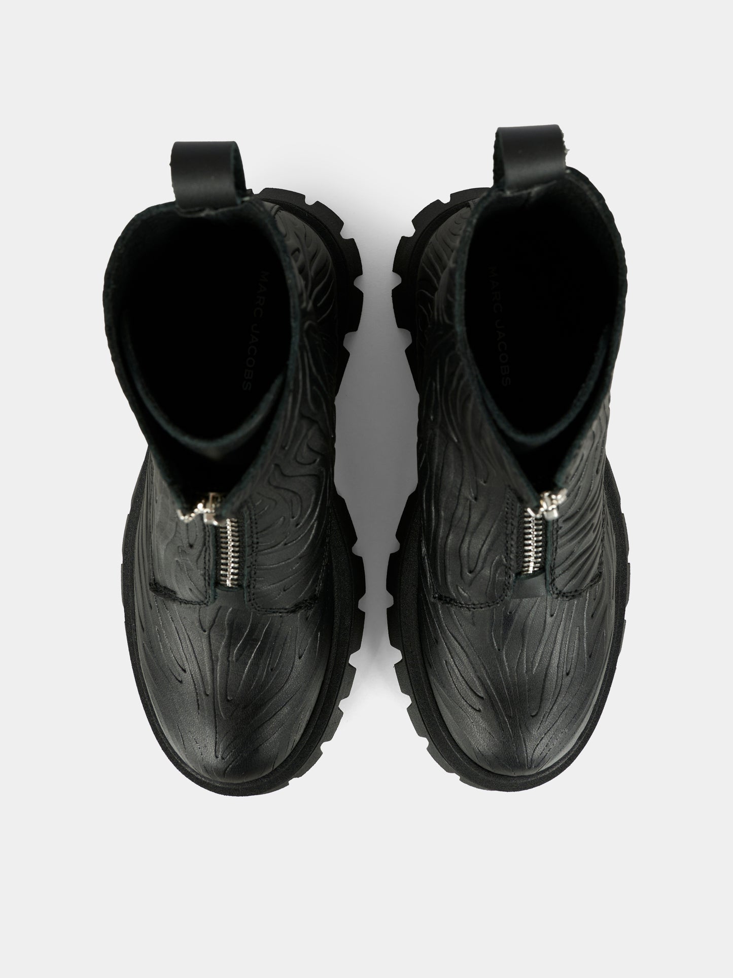 Stivaletti neri per bambina con logo,Marc Jacobs,W60669 09B