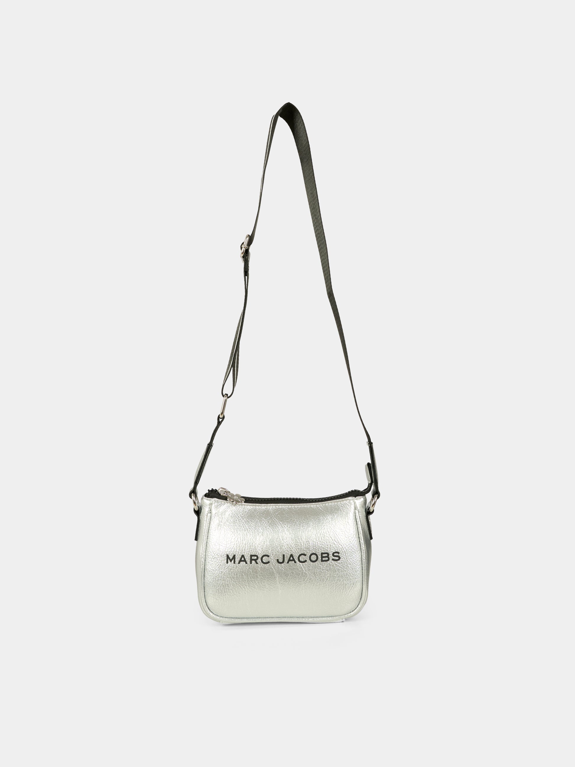 Borsa argento per bambina con logo,Marc Jacobs,W60703 016