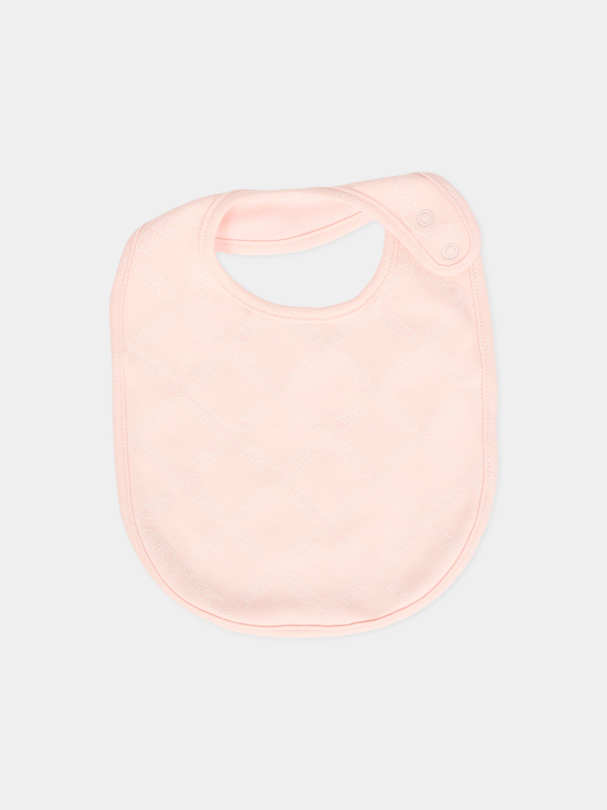 Set tutina rosa per neonata con logo,Michael Kors,R30503 46M