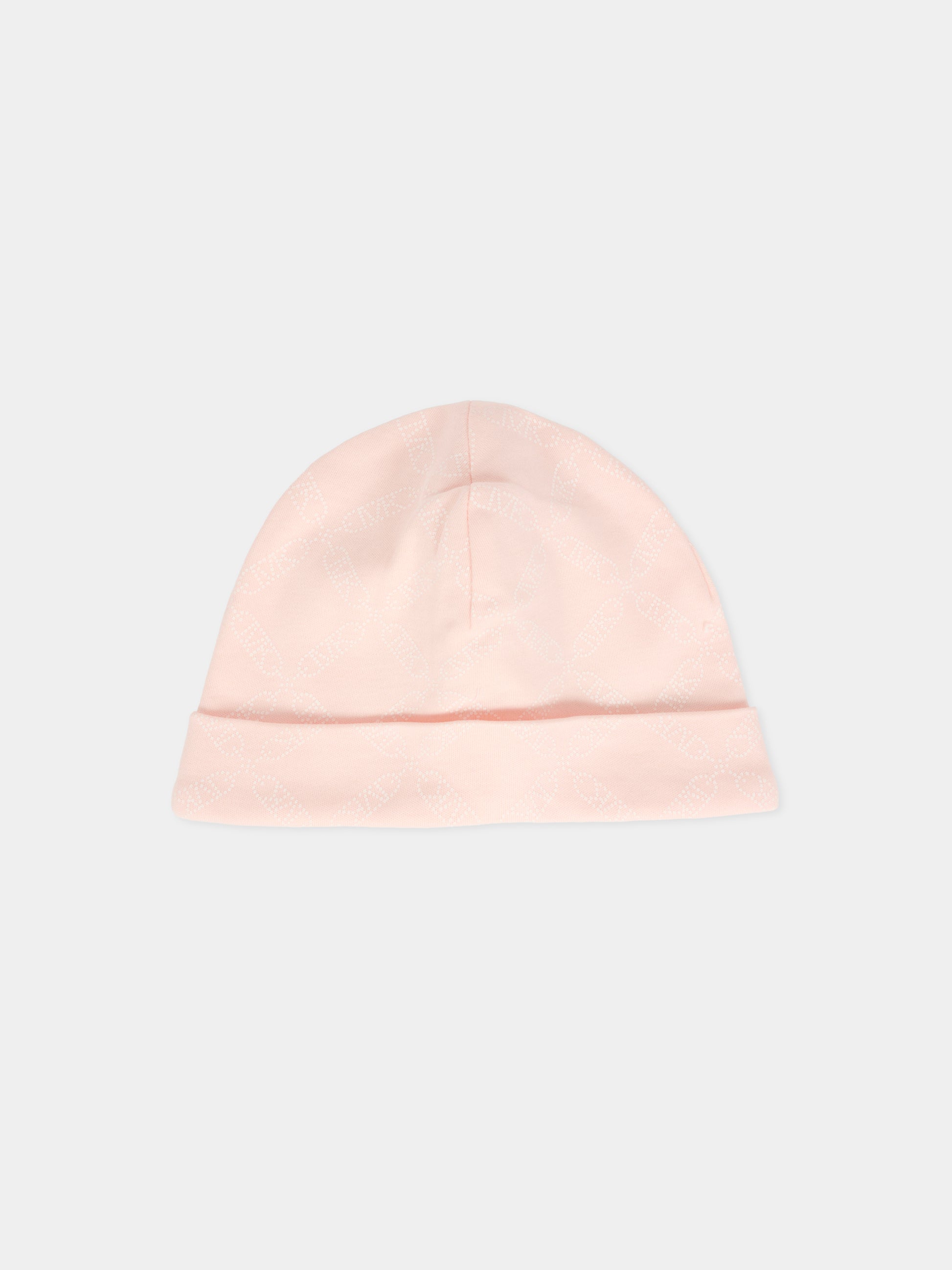 Set tutina rosa per neonata con logo,Michael Kors,R30503 46M