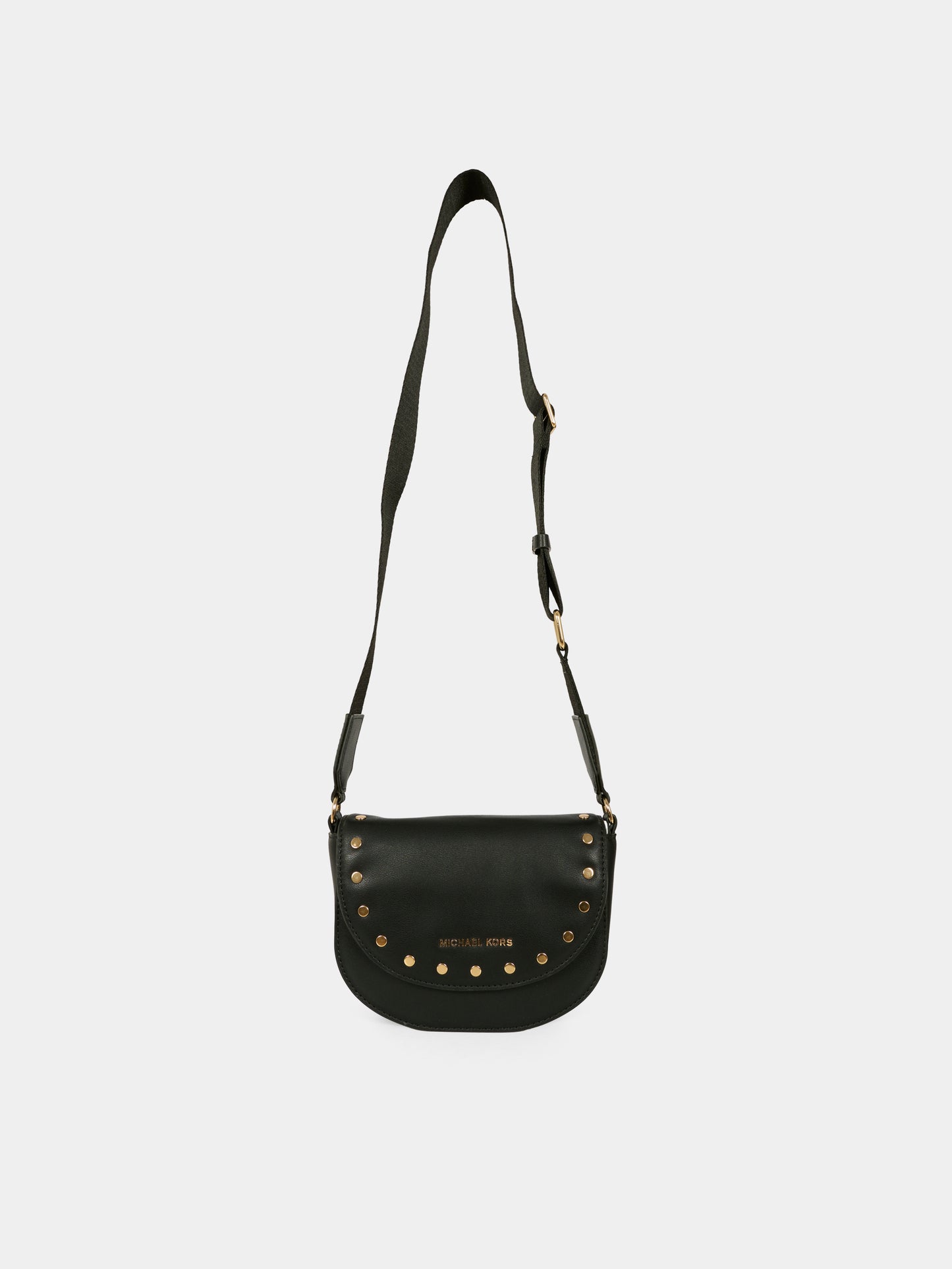 Borsa nera per bambina con logo,Michael Kors,R30527 09B