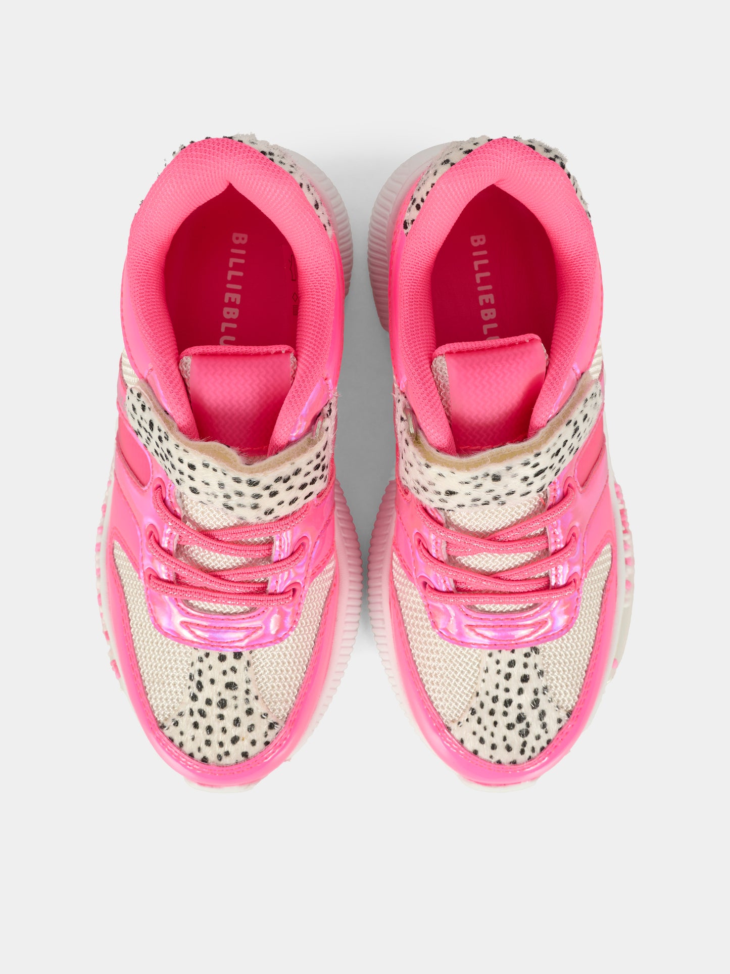 Sneakers rosa luminose per bambina con led,Billieblush,U21474 Z41