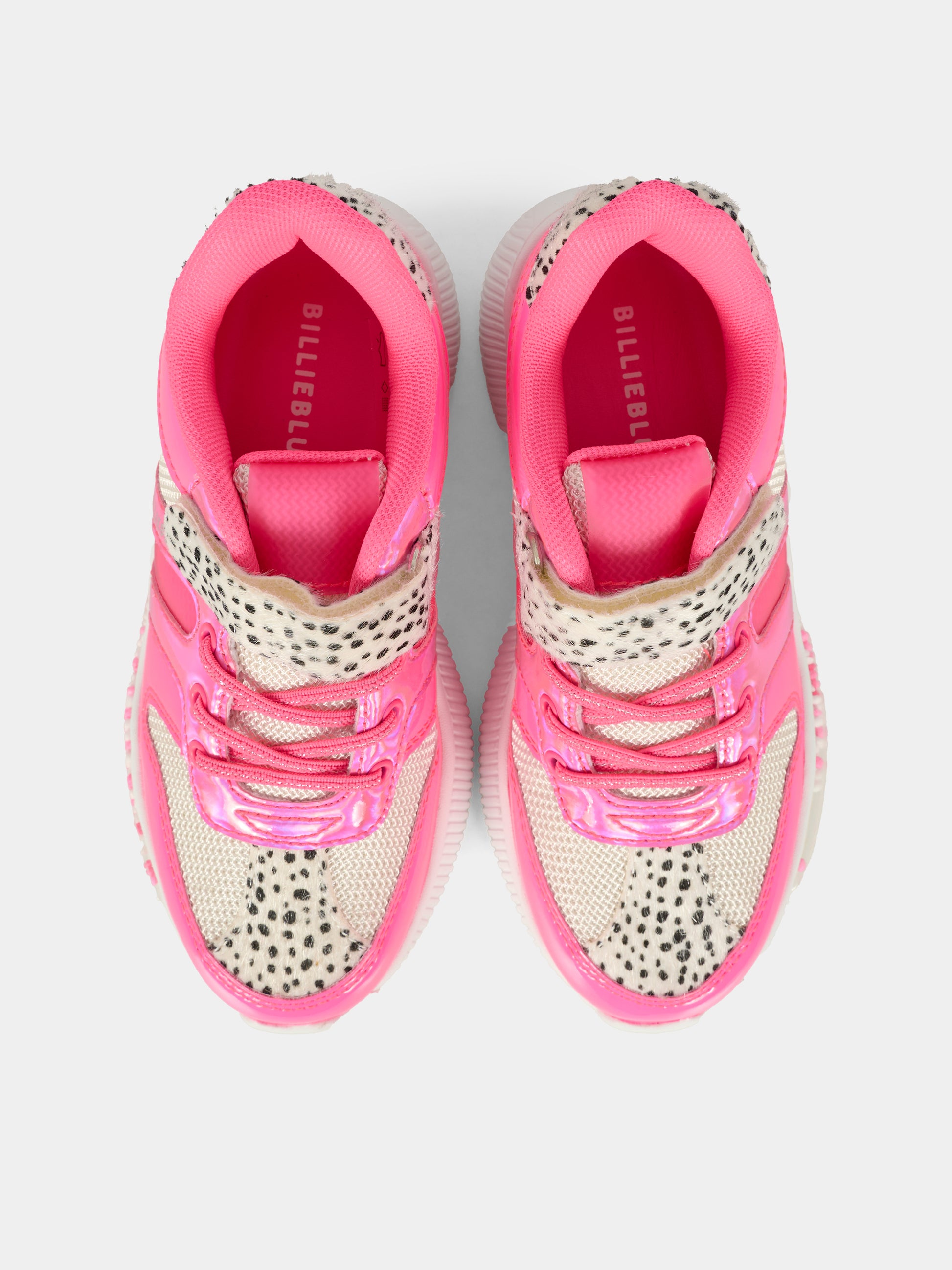 Sneakers rosa luminose per bambina con led,Billieblush,U21474 Z41