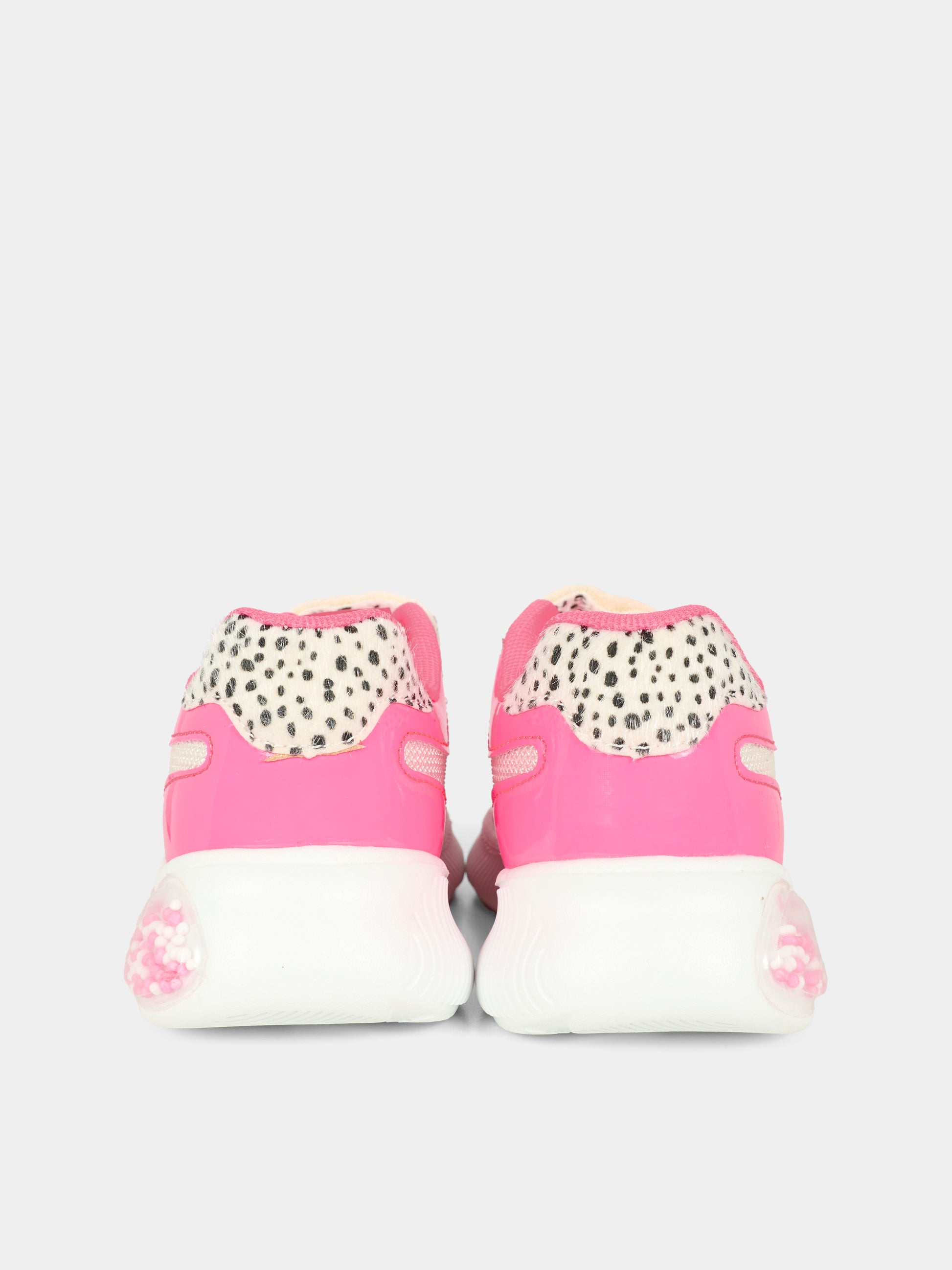 Sneakers rosa luminose per bambina con led,Billieblush,U21474 Z41