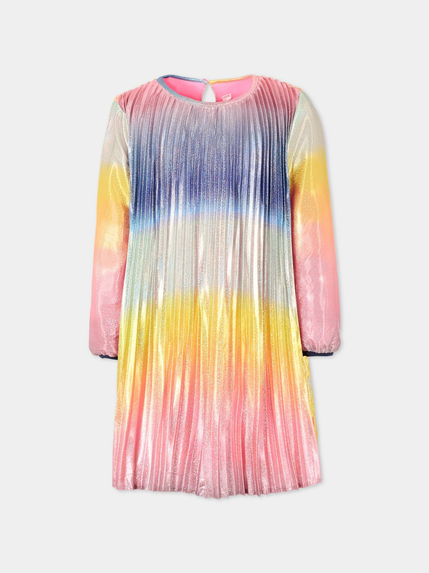 Vestito multicolor per bambina,Billieblush,U21584 Z41