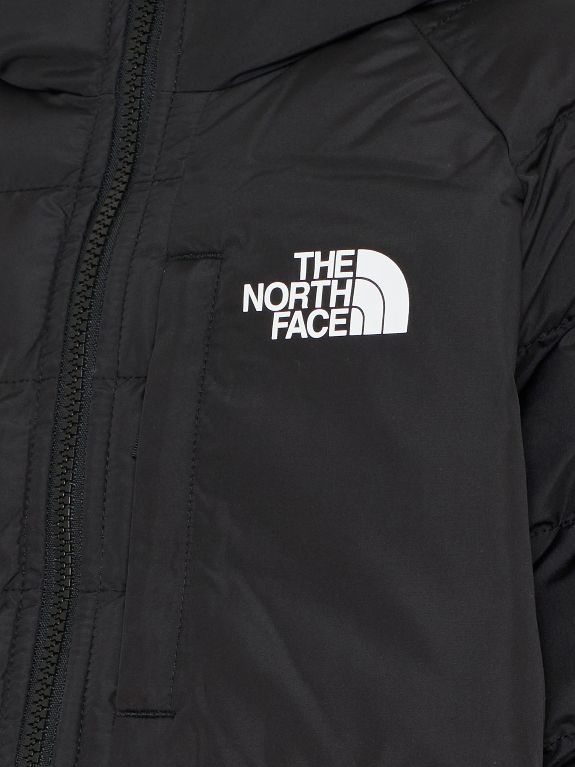 Piumino reversibile nero per bambino con logo,The North Face Kids,NF0A88TWWOO1