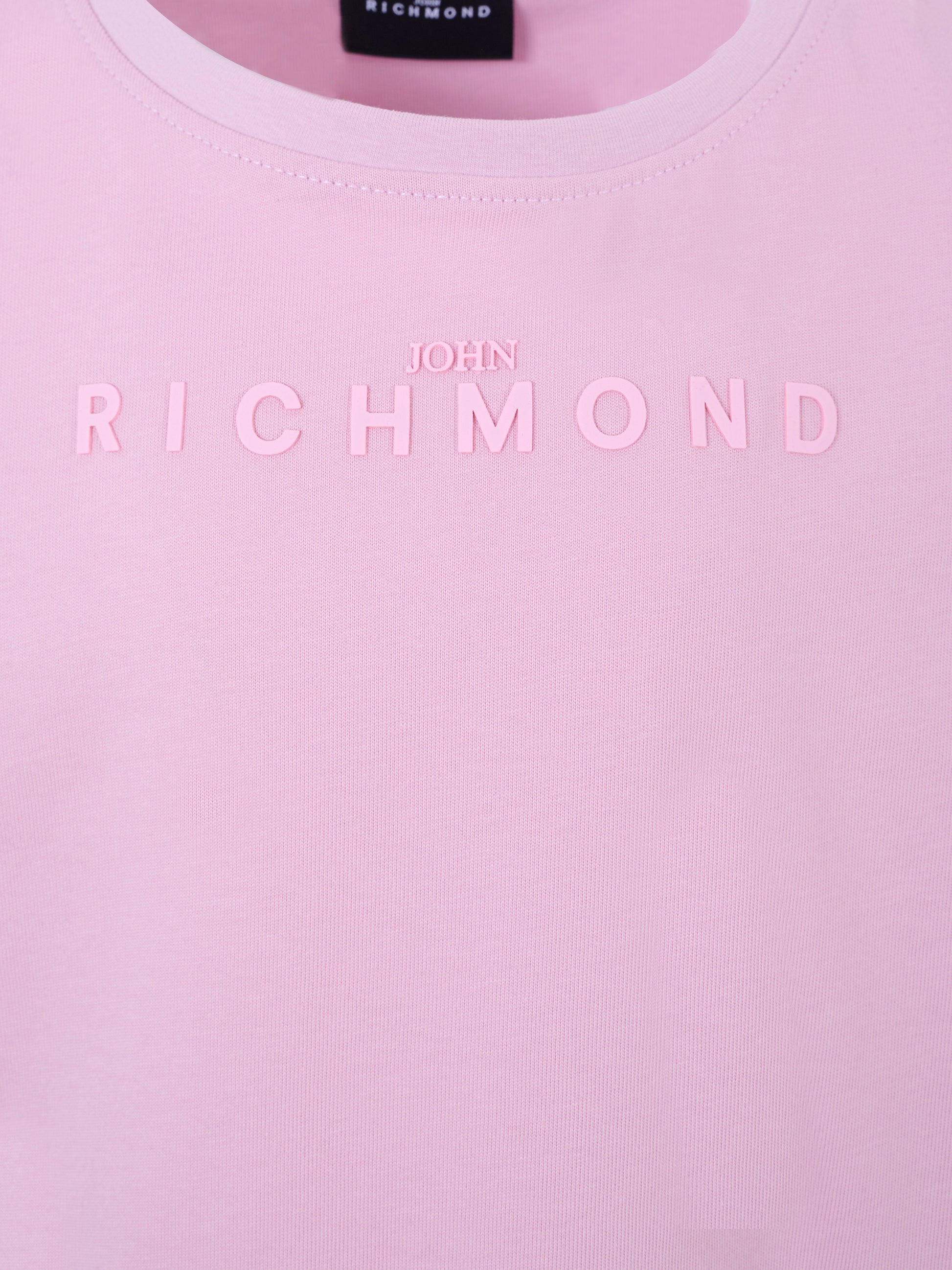 T-shirt lilla per bambina con logo,Richmond,RGA25008TS LILAC FRAGRANT