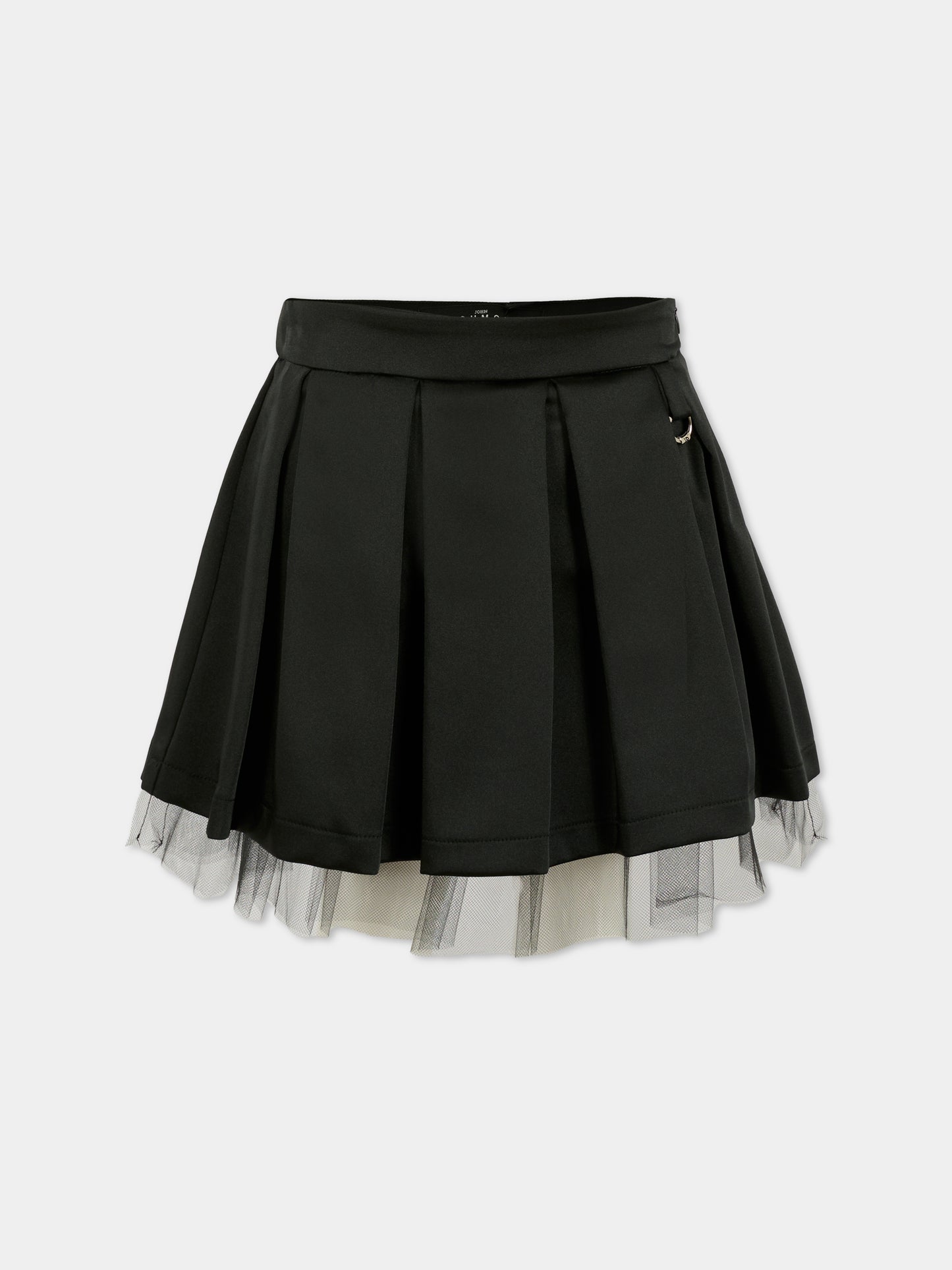 Gonna nera per bambina,Richmond,RGA25055GO BLACK