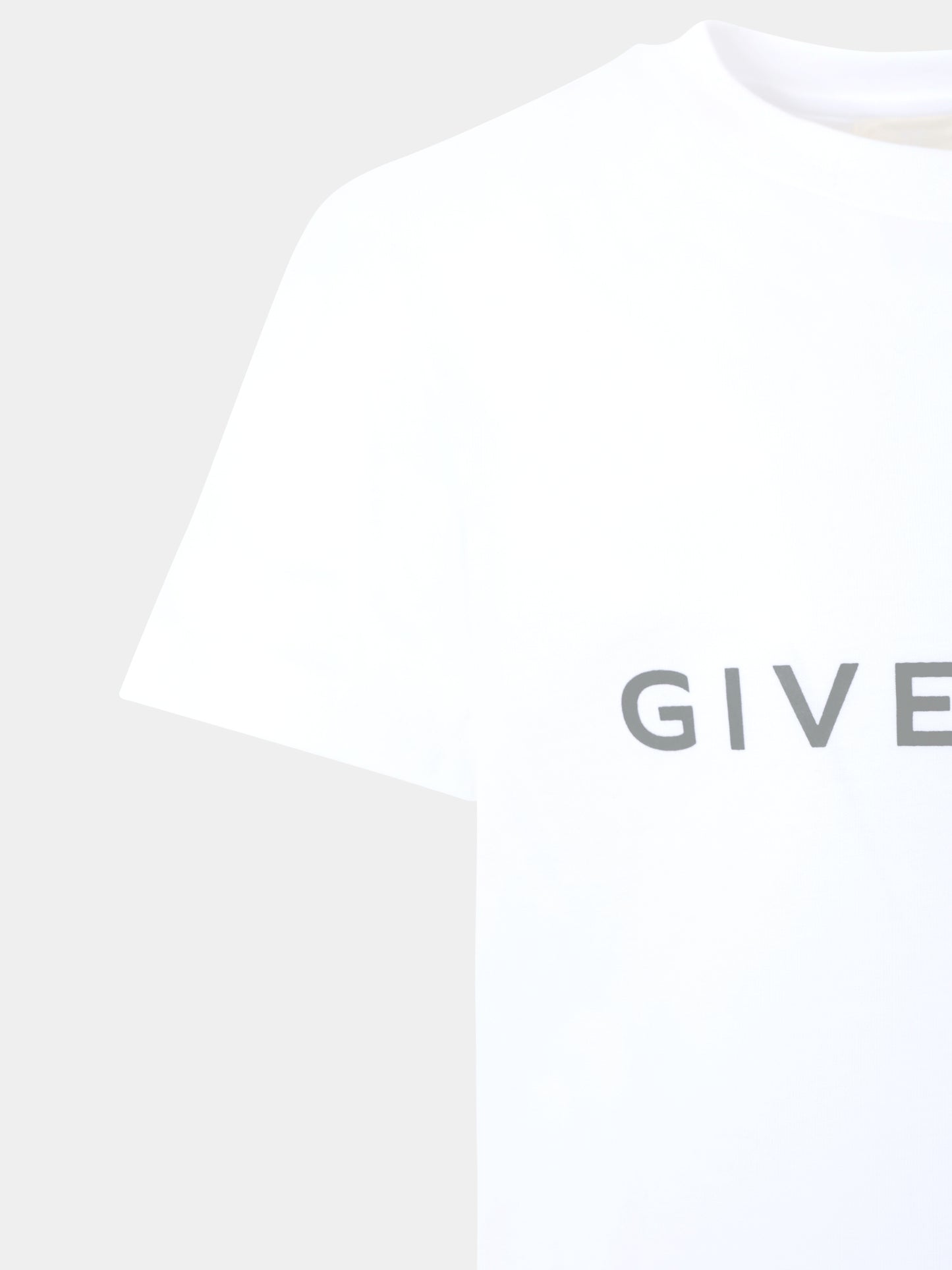 T-shirt bianca per bambini con logo,Givenchy Kids,H30952 10P