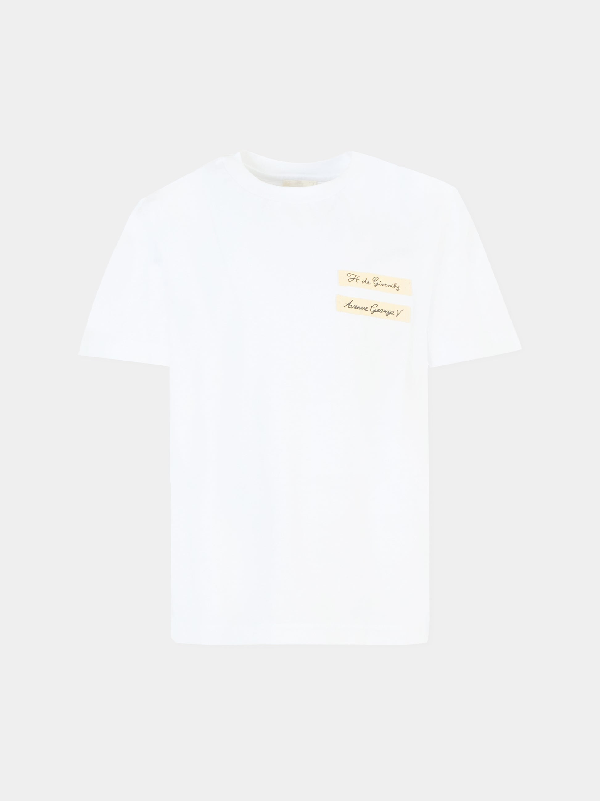 T-shirt bianca per bambini con logo,Givenchy Kids,H30959 10P