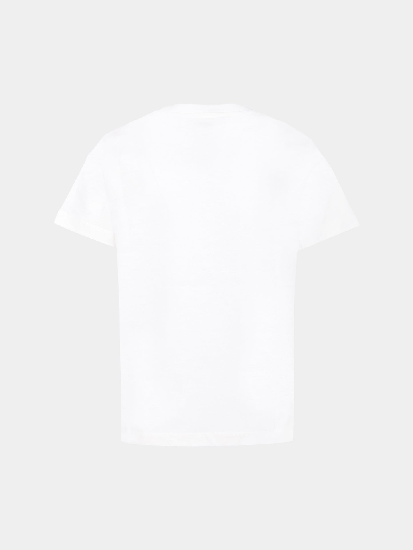 T-shirt bianca La Vacanza per bambina,Versace,1018181 1A15227 2W070