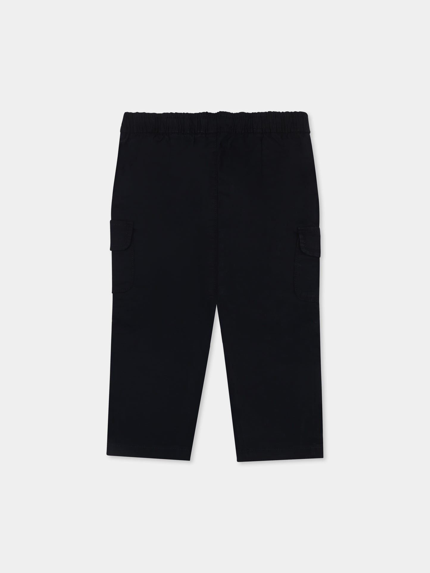 Pantaloni blu per neonato con bandierina,Tommy Hilfiger Junior,KN0KN01840 DW5