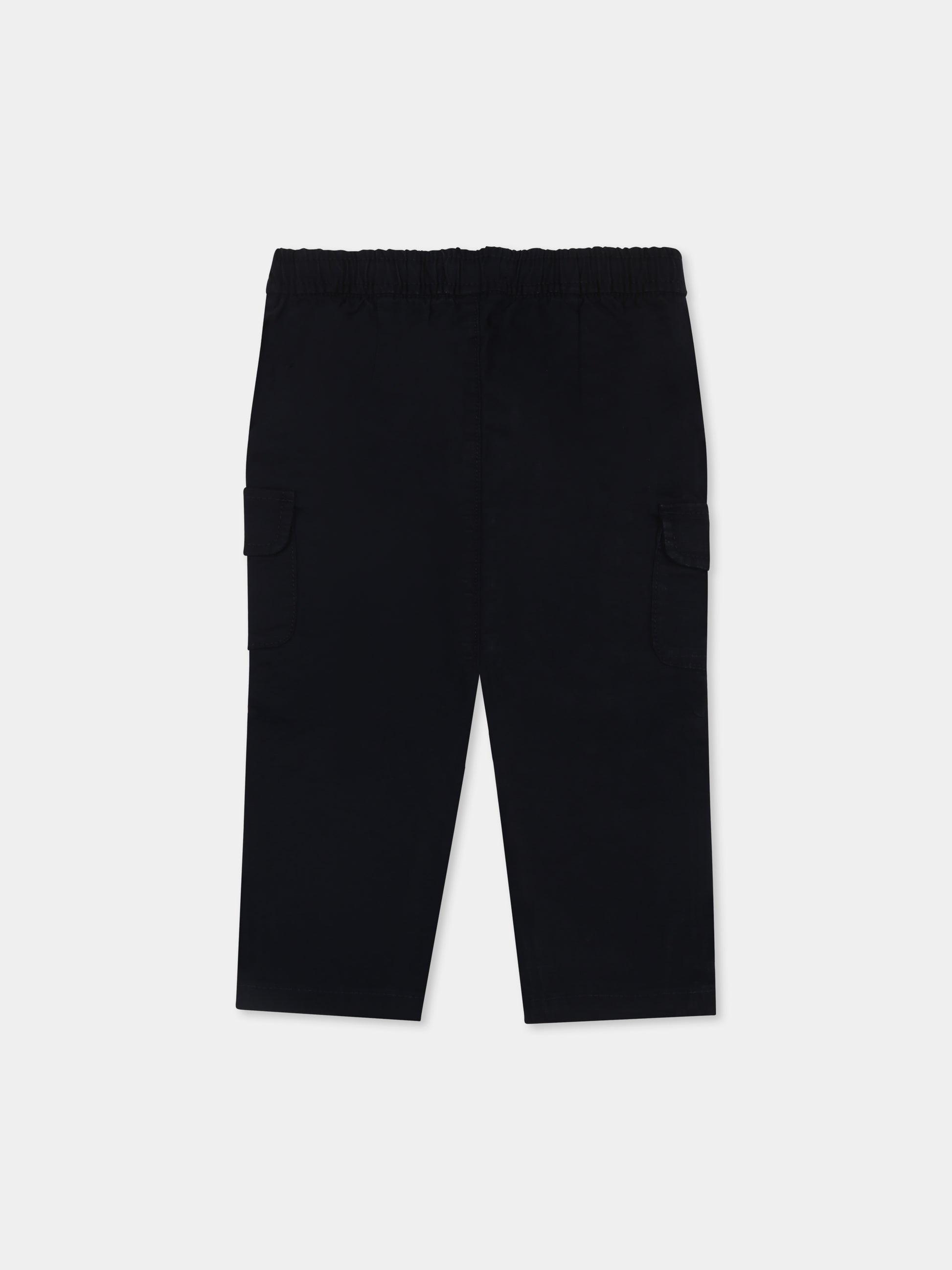 Pantaloni blu per neonato con bandierina,Tommy Hilfiger Junior,KN0KN01840 DW5