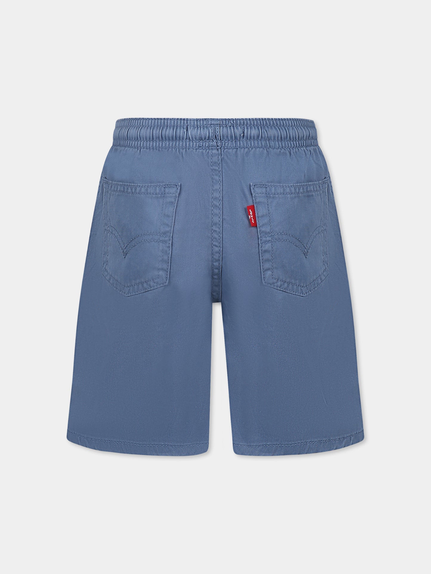 Shorts celesti per bambino,Levi's Kids,8EH006 BIA
