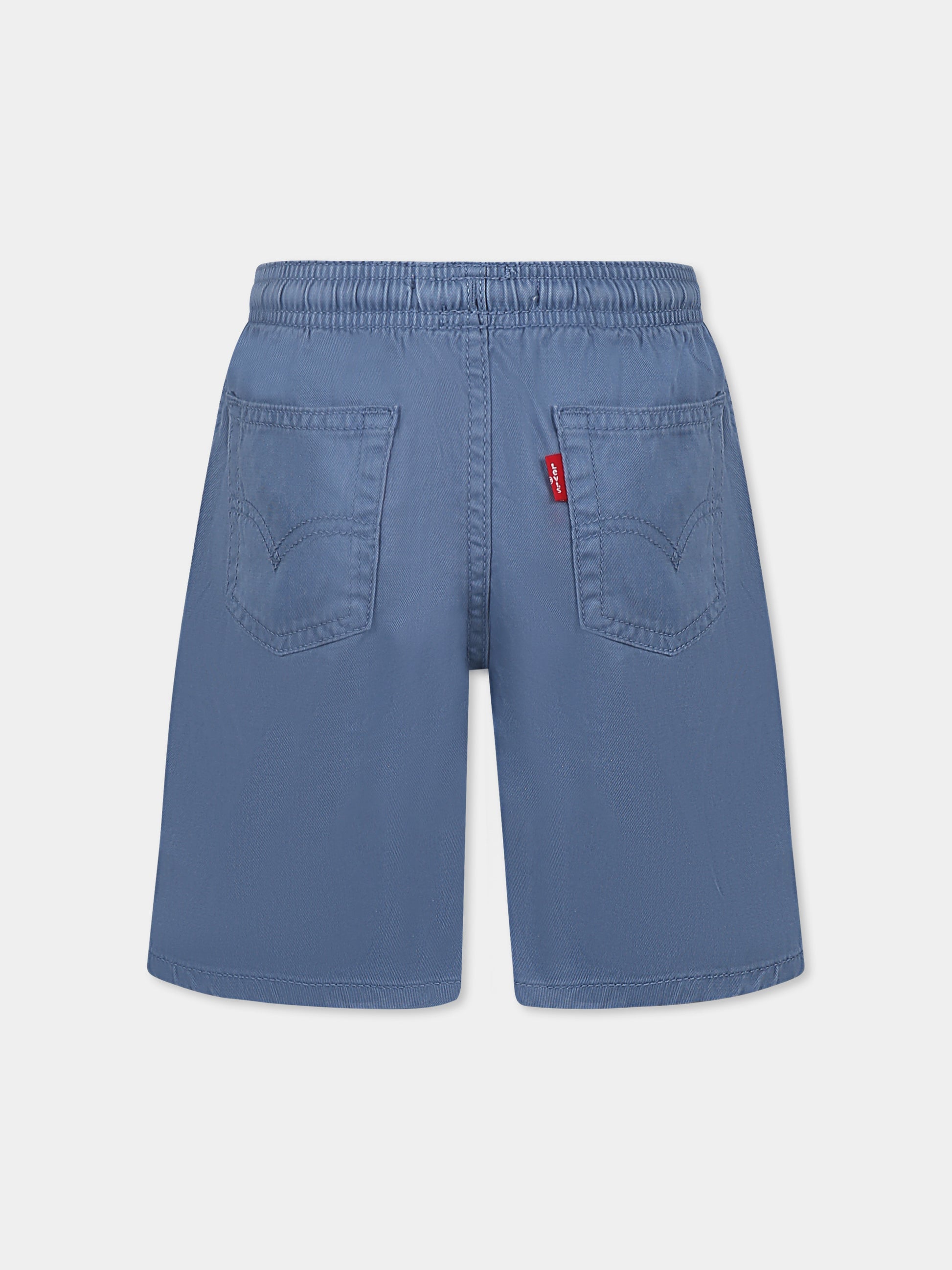 Shorts celesti per bambino,Levi's Kids,8EH006 BIA