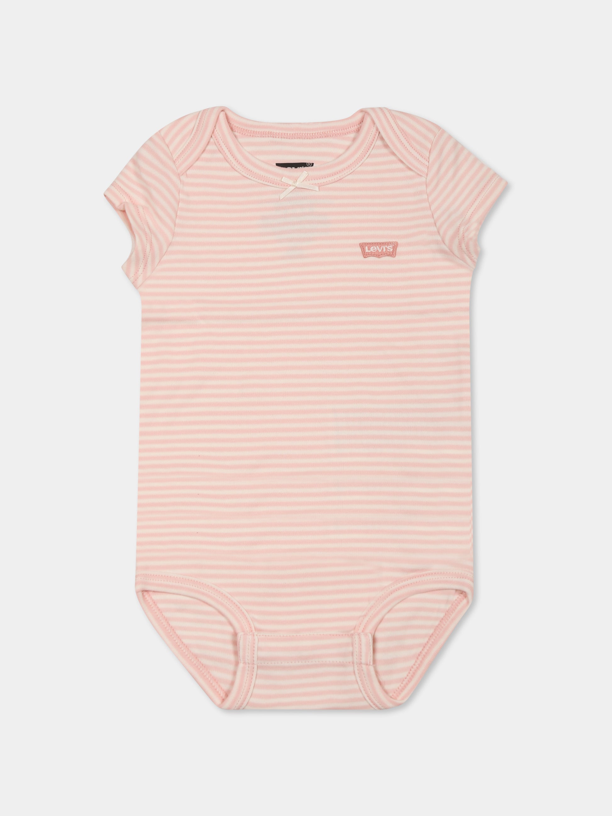 Set body multicolor per neonata con logo,Levi's Kids,1EK337 AF0
